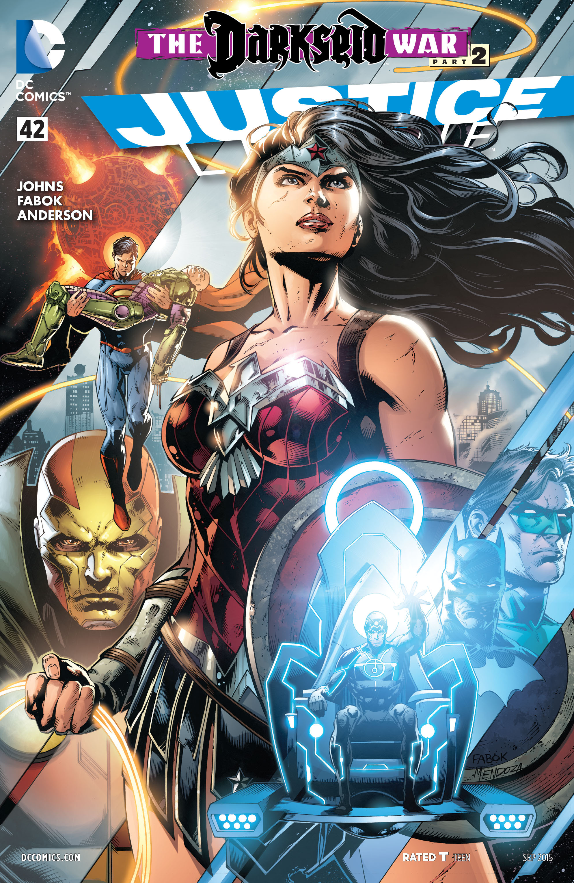 Read online Justice League (2011) comic -  Issue #42 - 1