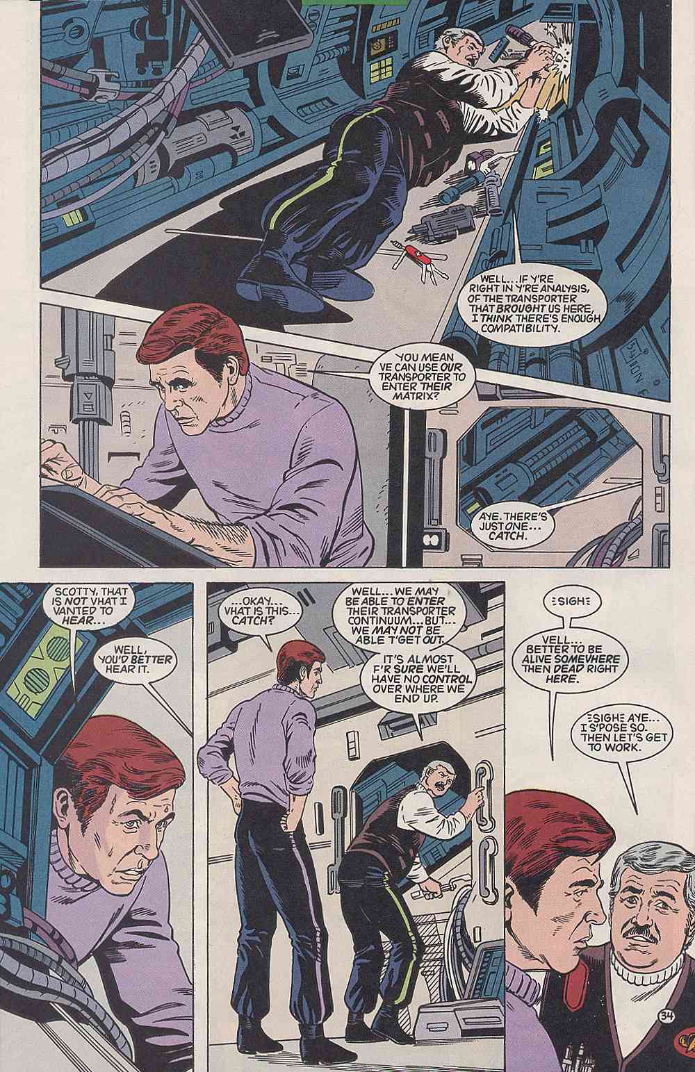 Read online Star Trek (1989) comic -  Issue #50 - 35