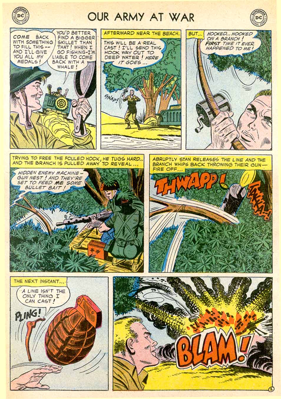 Read online Our Army at War (1952) comic -  Issue #53 - 20