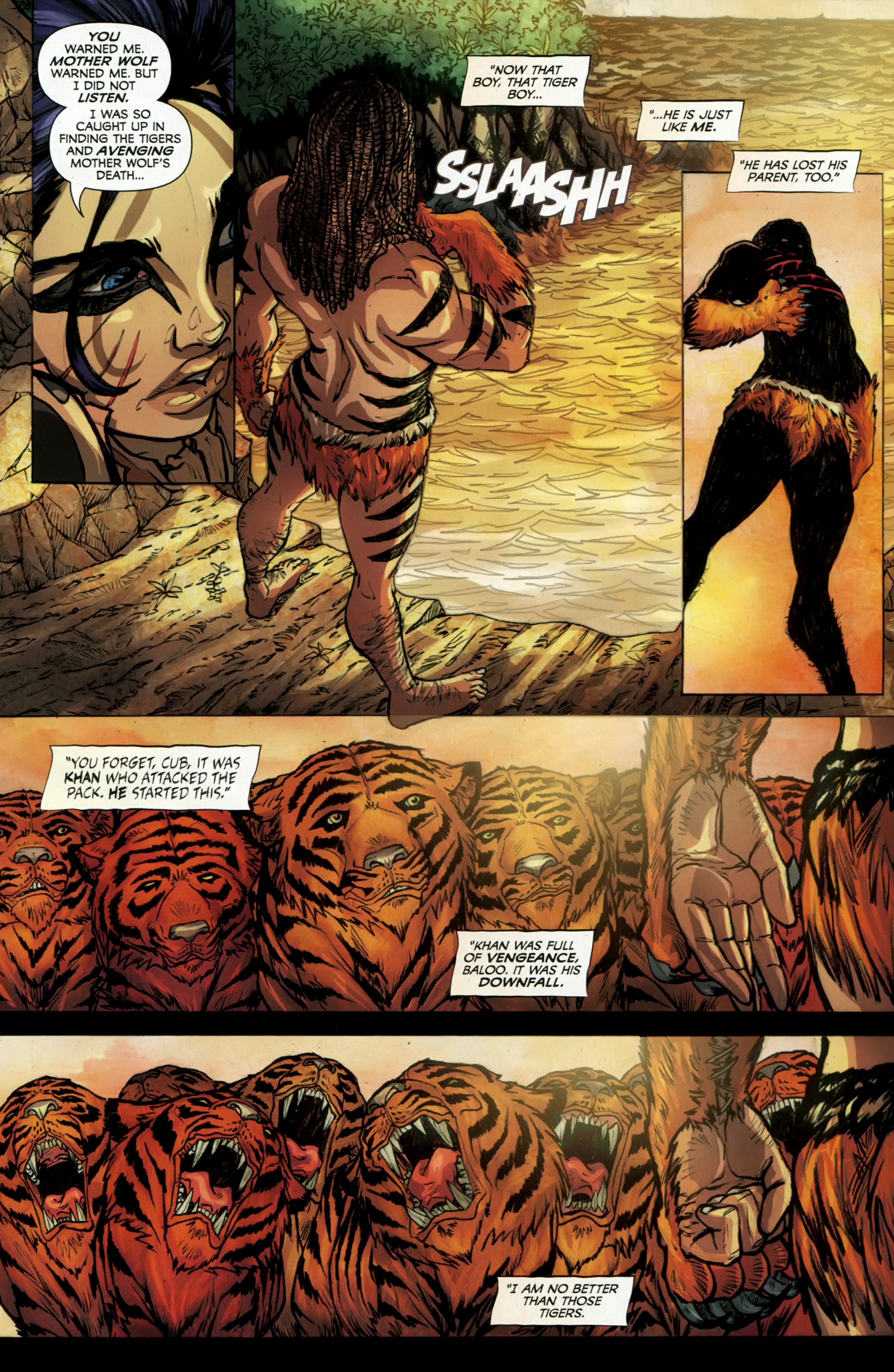 Read online Grimm Fairy Tales presents The Jungle Book comic -  Issue #5 - 22