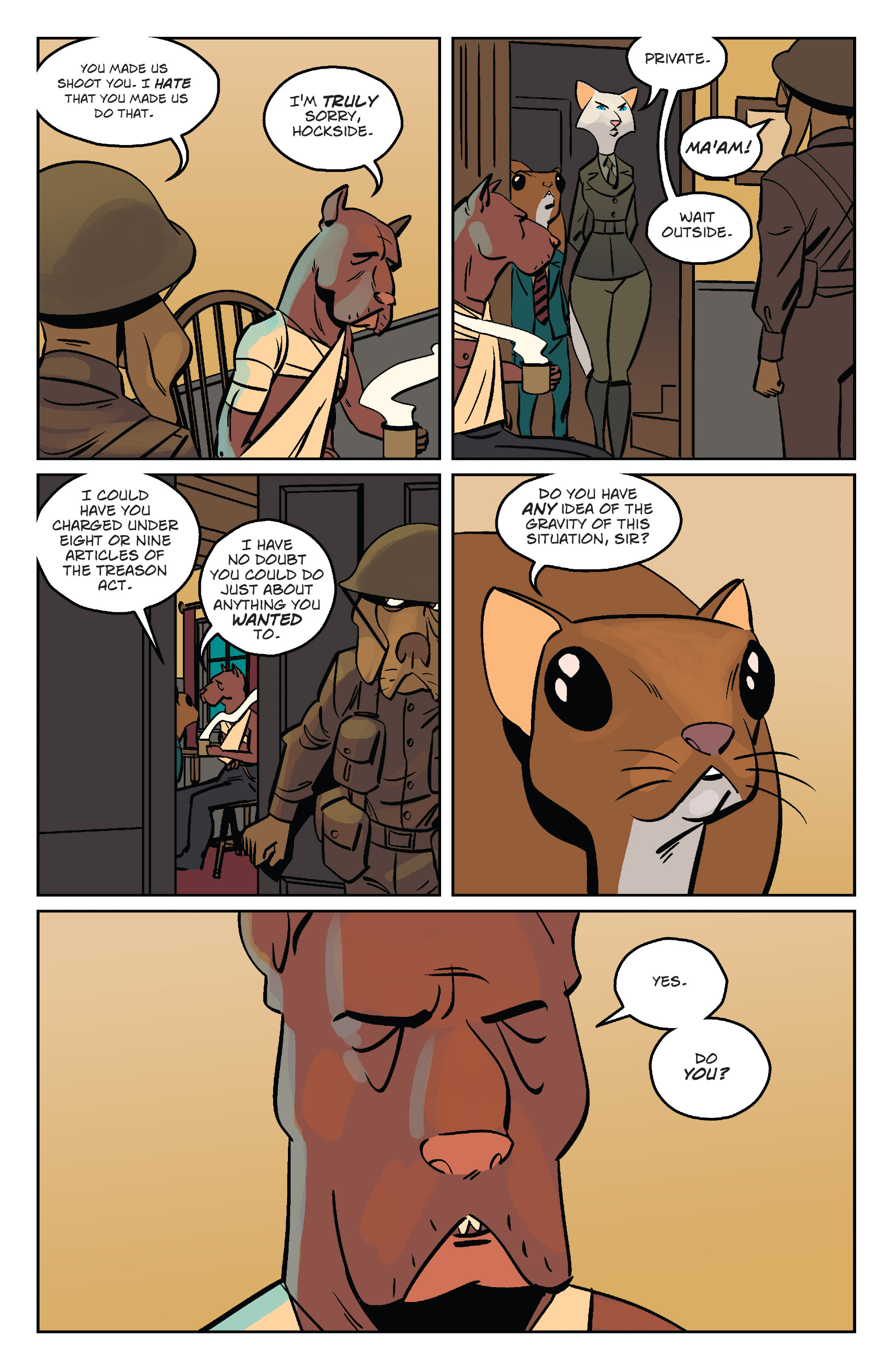 Read online Wild's End: The Enemy Within comic -  Issue #3 - 8