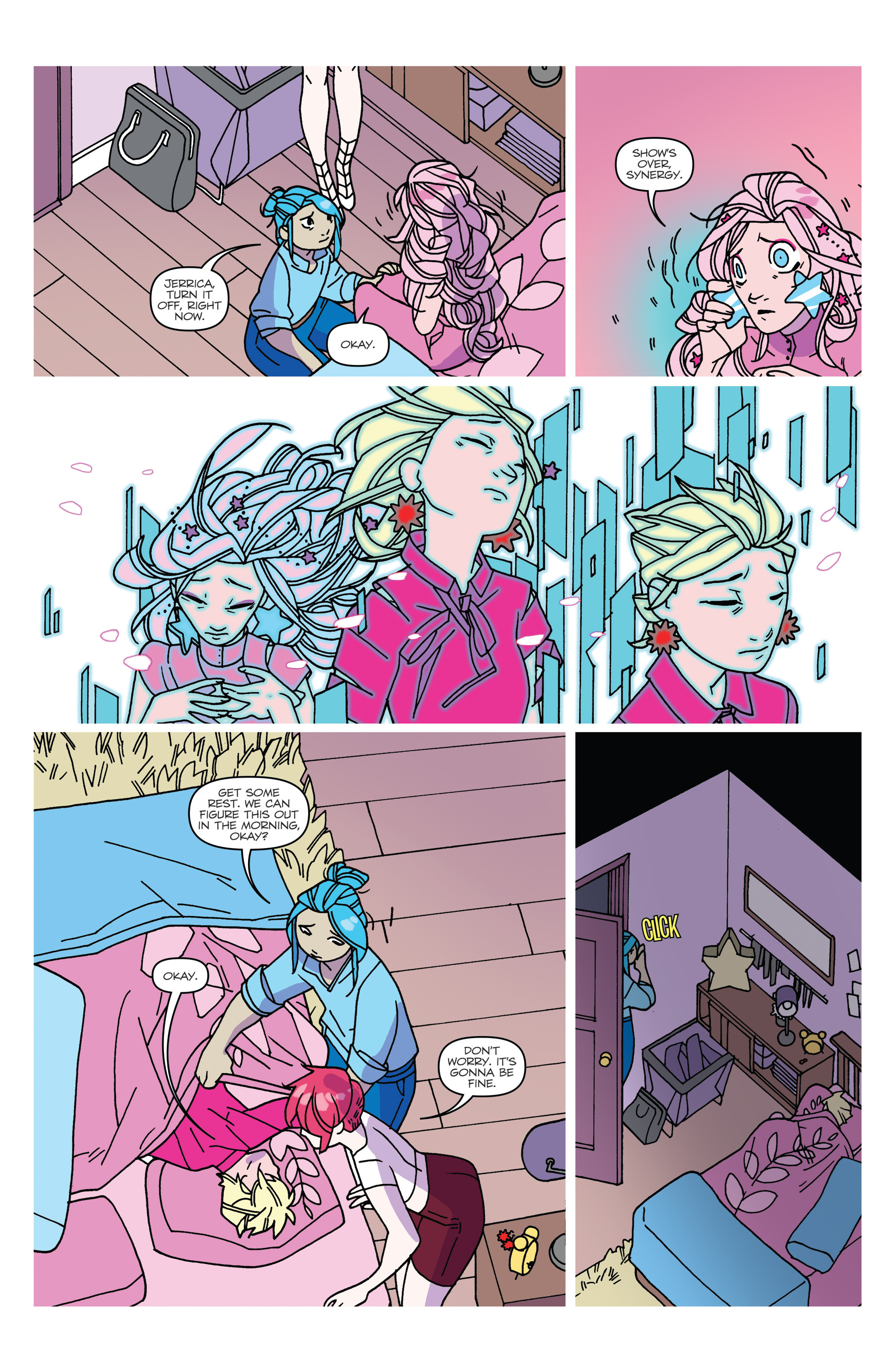 Read online Jem and The Holograms comic -  Issue #21 - 22