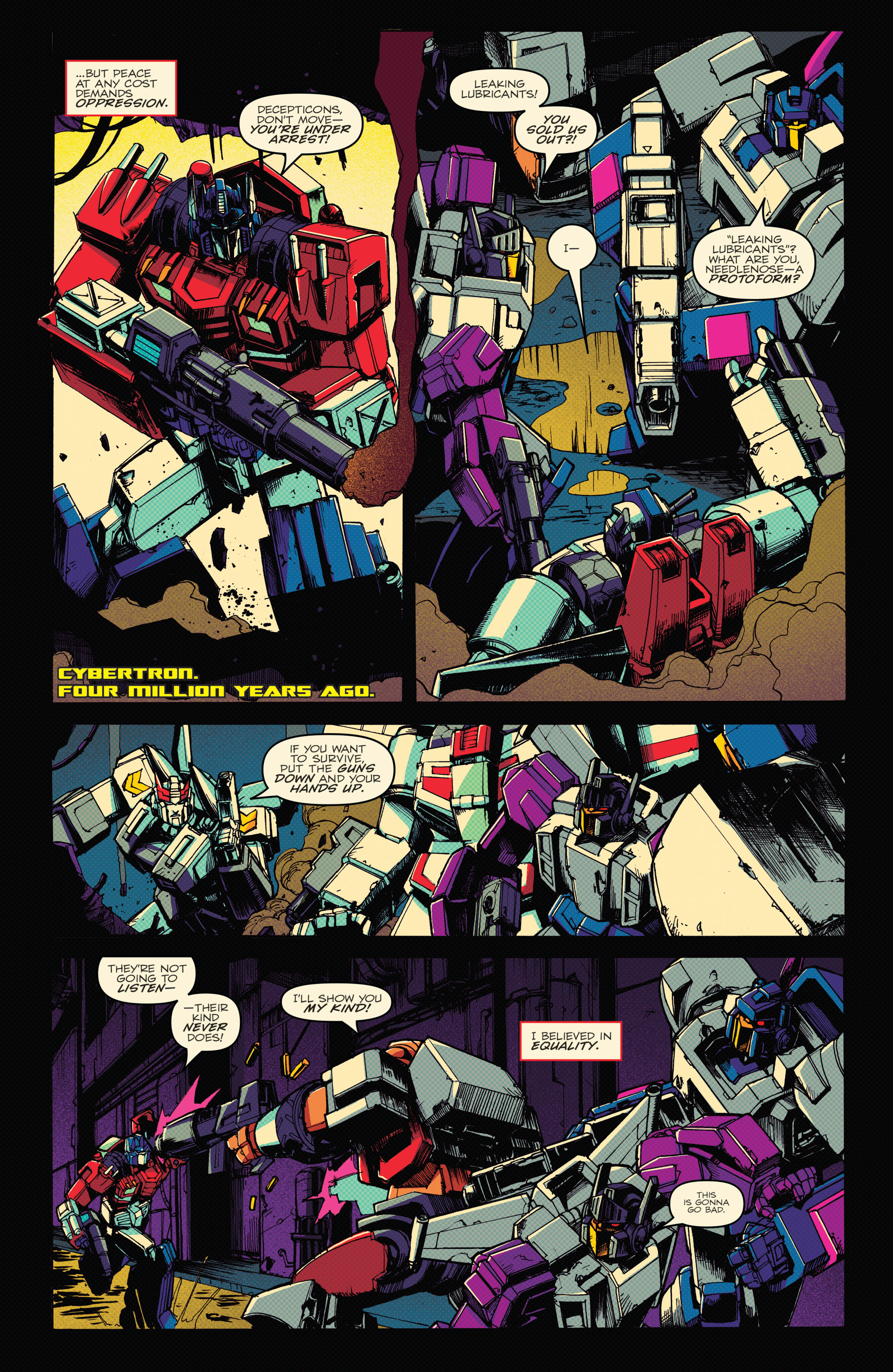 Read online Optimus Prime comic -  Issue #6 - 9