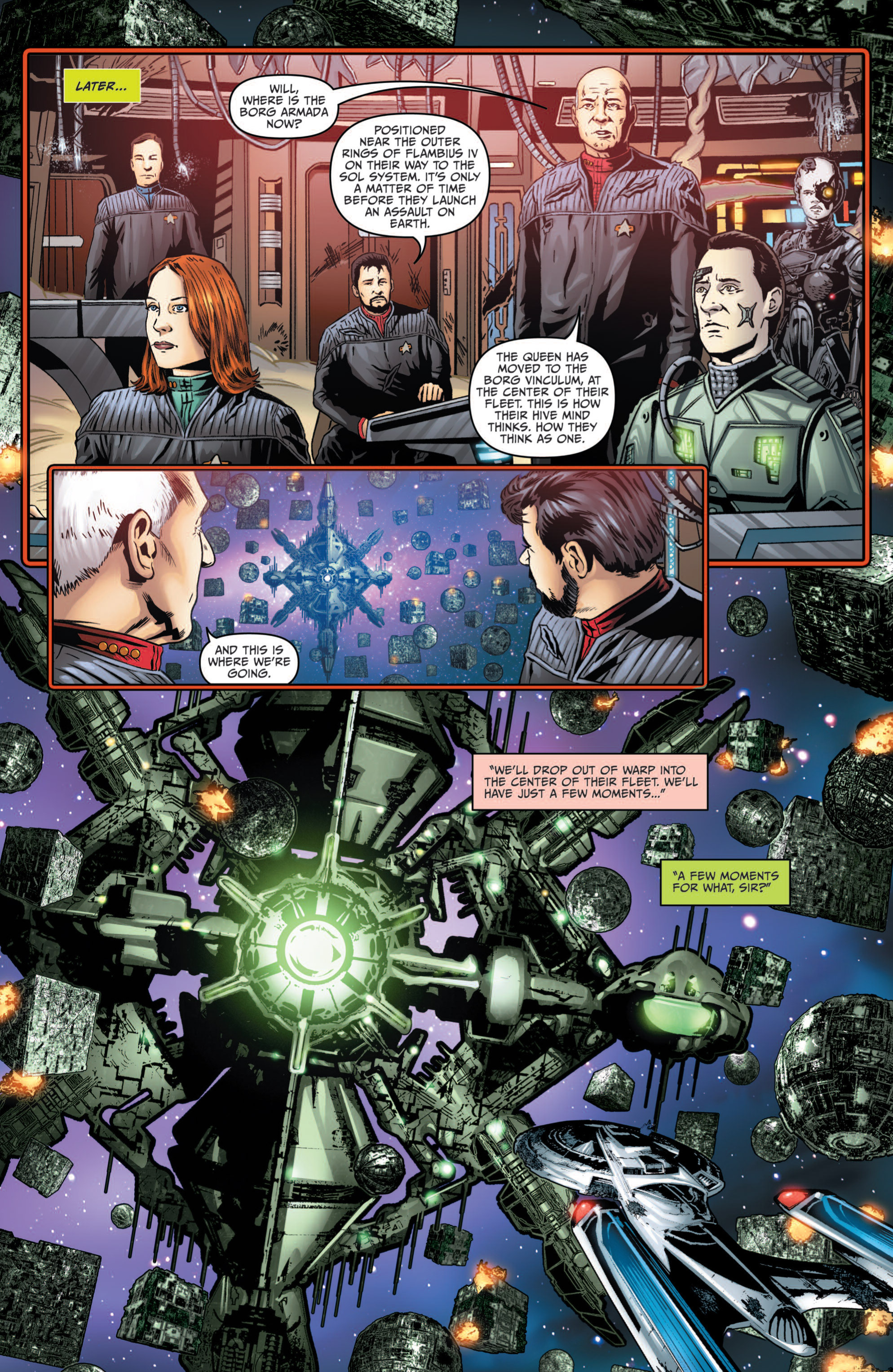 Read online Star Trek: The Next Generation - Hive comic -  Issue #4 - 10