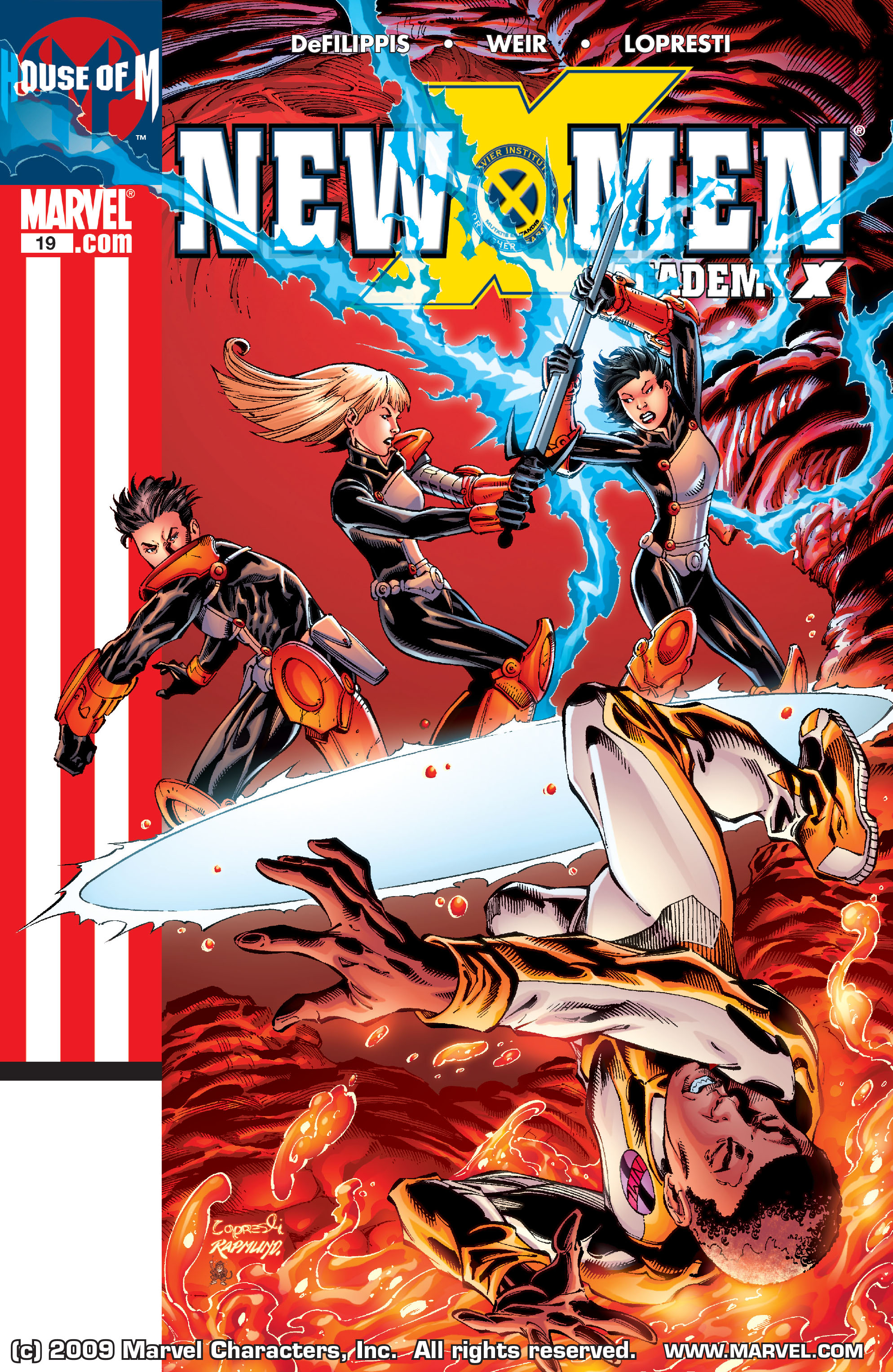 Read online New X-Men (2004) comic -  Issue #19 - 1