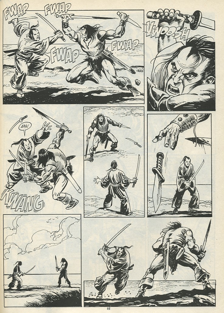 The Savage Sword Of Conan issue 184 - Page 57