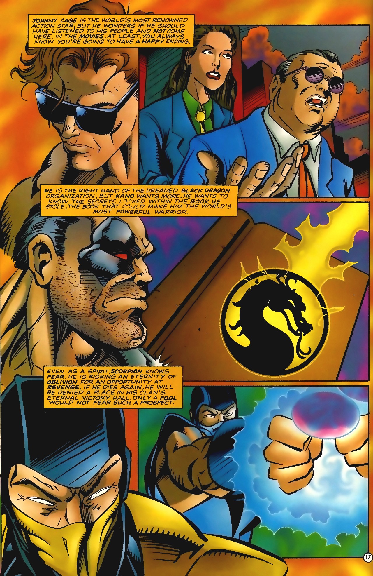 Read online Mortal Kombat (1994) comic -  Issue #3 - 18