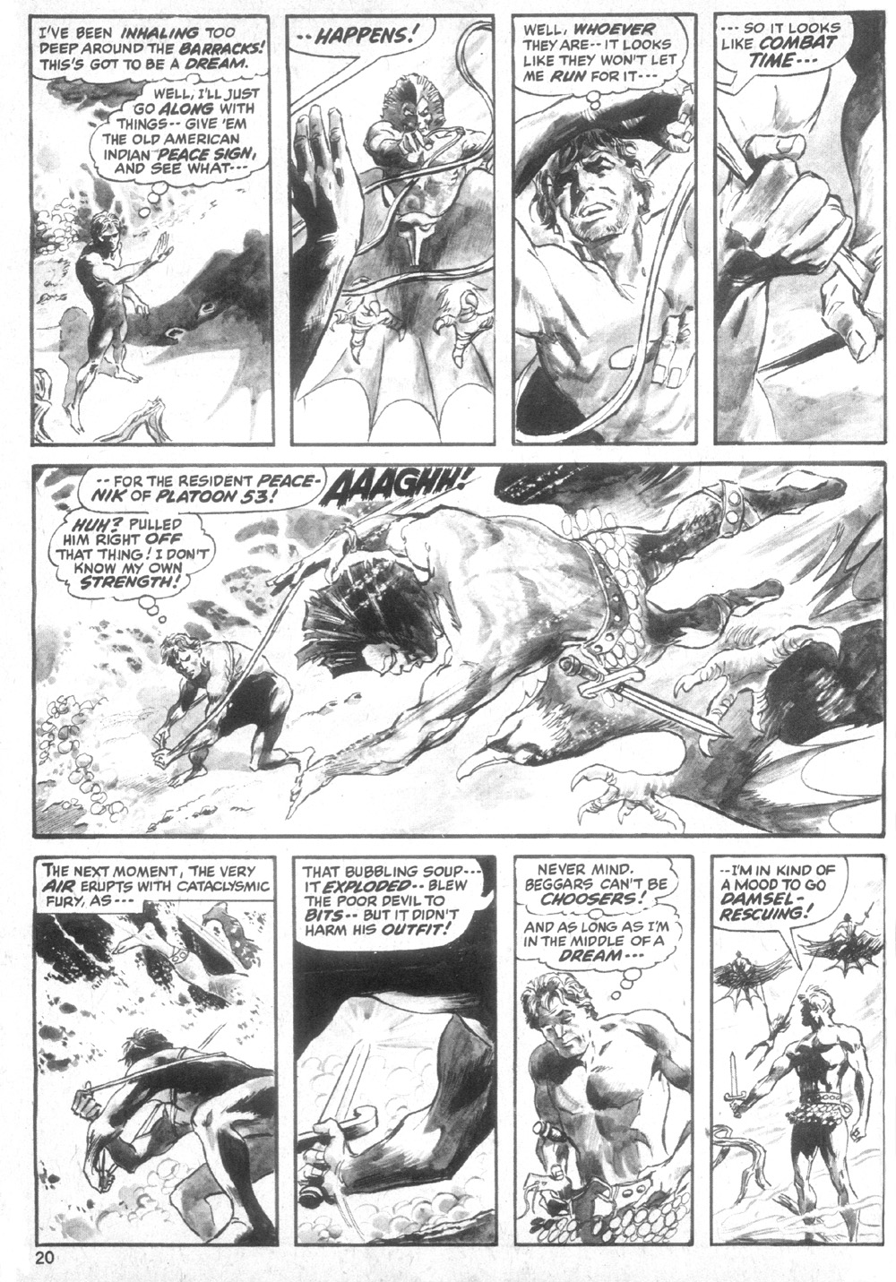 Read online Monsters Unleashed (1973) comic -  Issue # _Annual 1 - 21