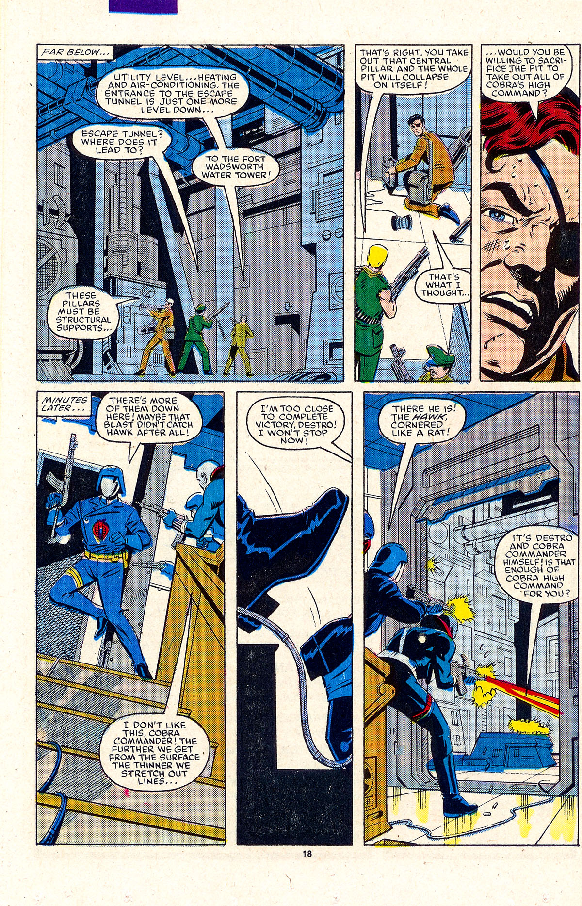 Read online G.I. Joe: A Real American Hero comic -  Issue #53 - 19