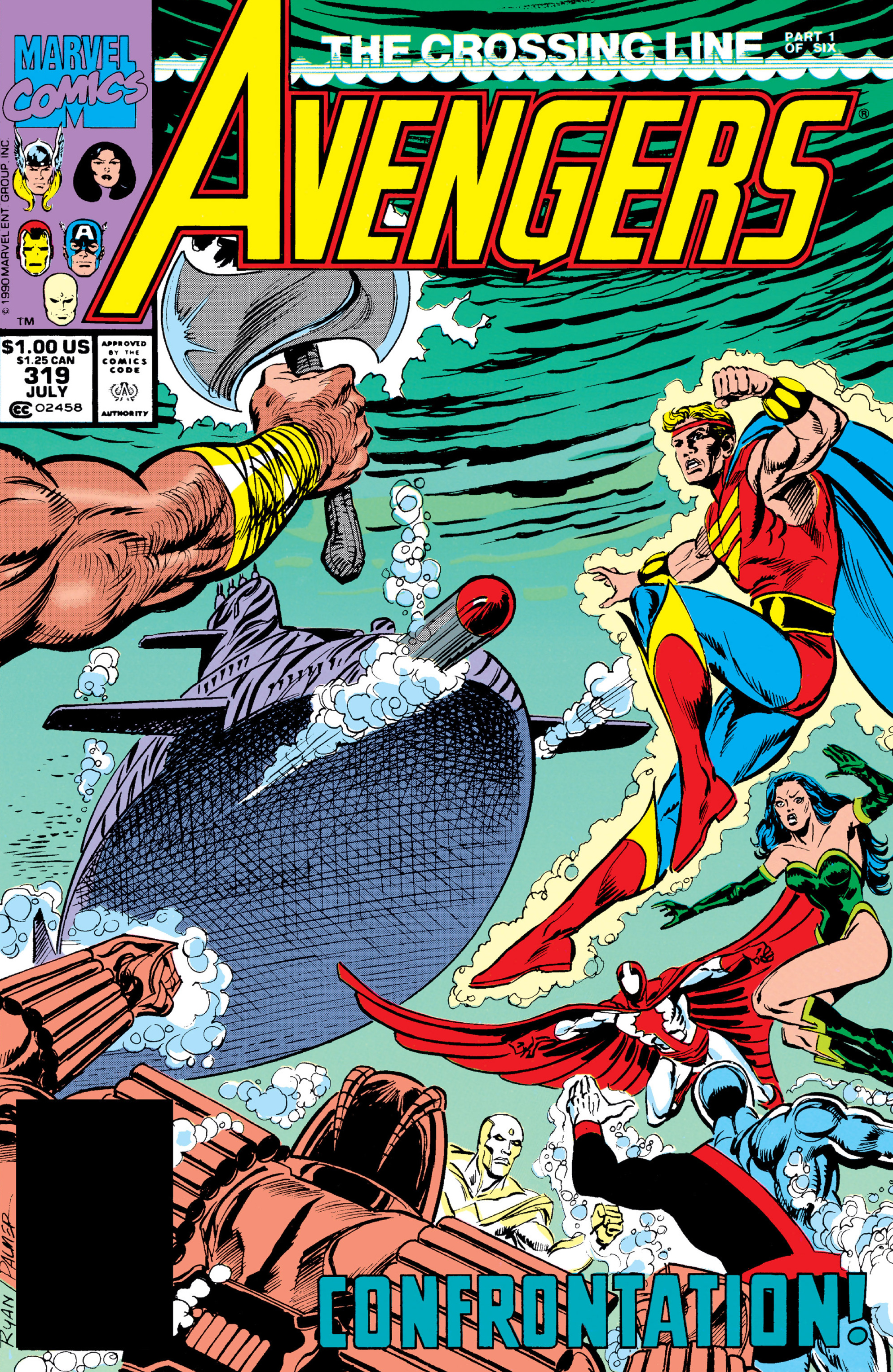 Read online The Avengers (1963) comic -  Issue #319 - 1