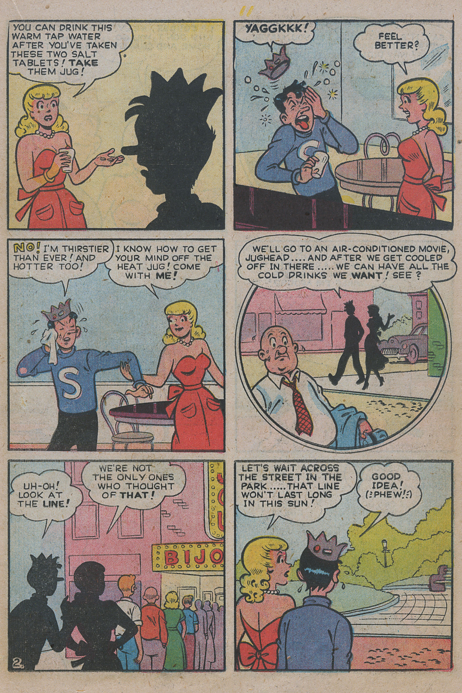 Read online Archie's Pal Jughead comic -  Issue #13 - 13
