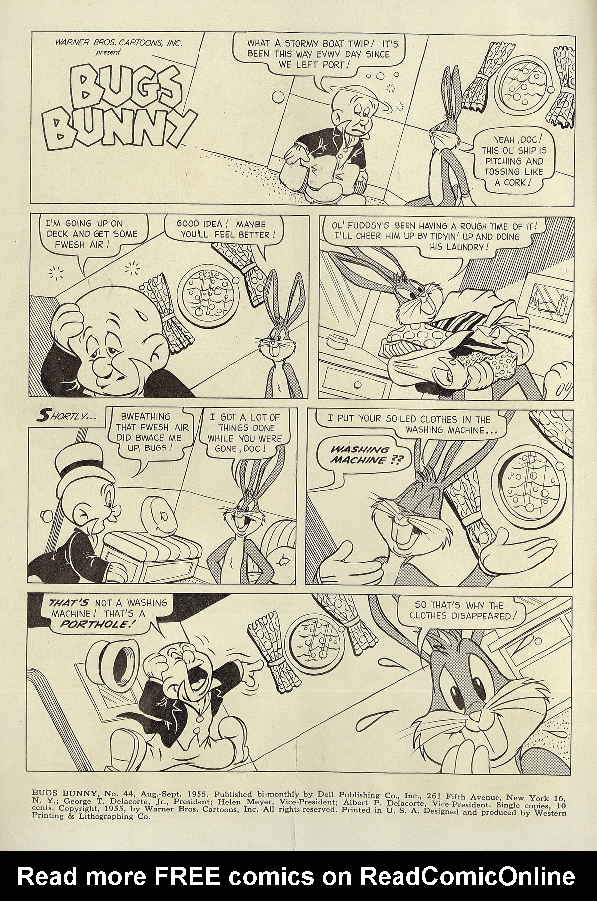 Read online Bugs Bunny comic -  Issue #44 - 2