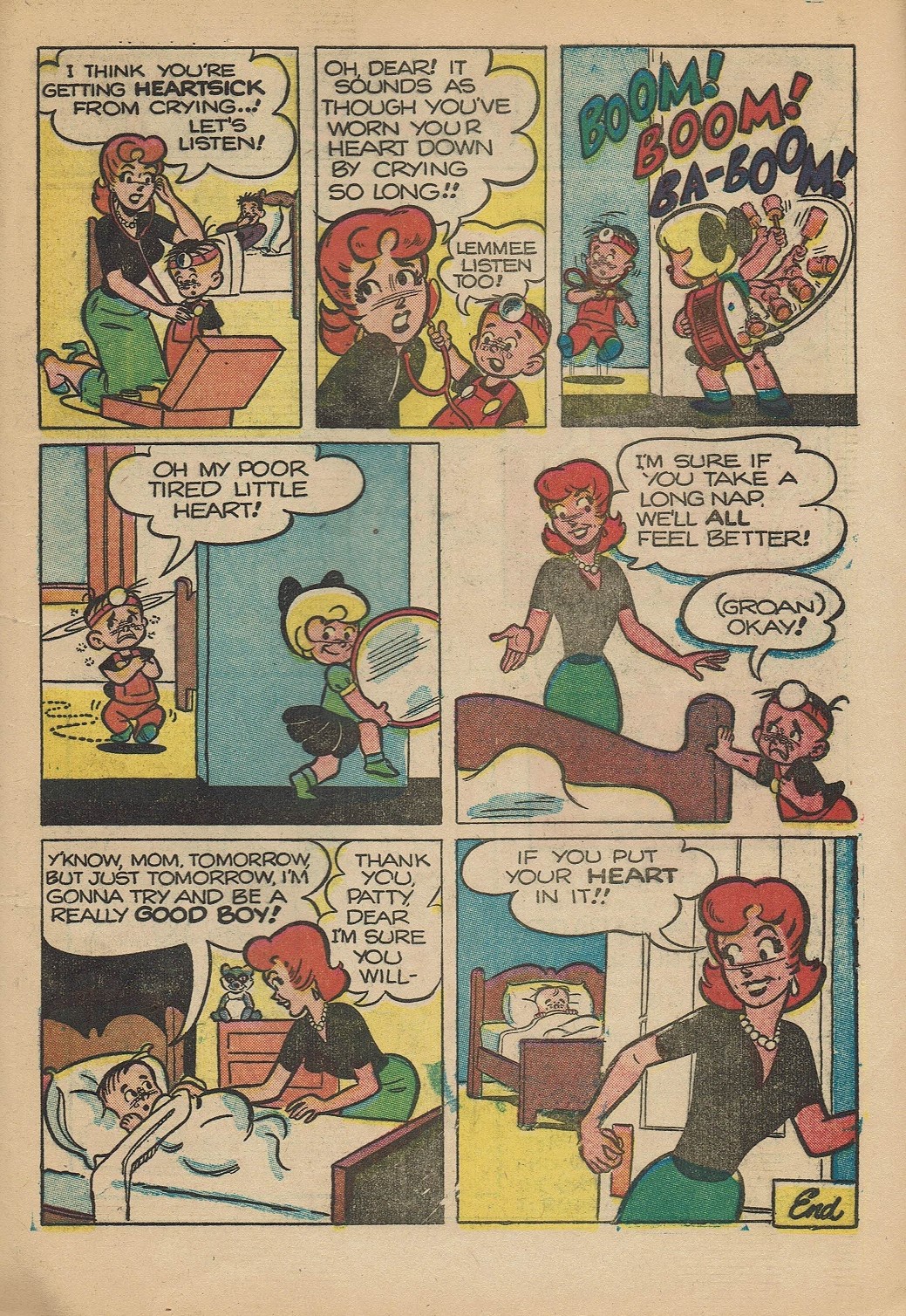 Read online Pat the Brat comic -  Issue #18 - 19