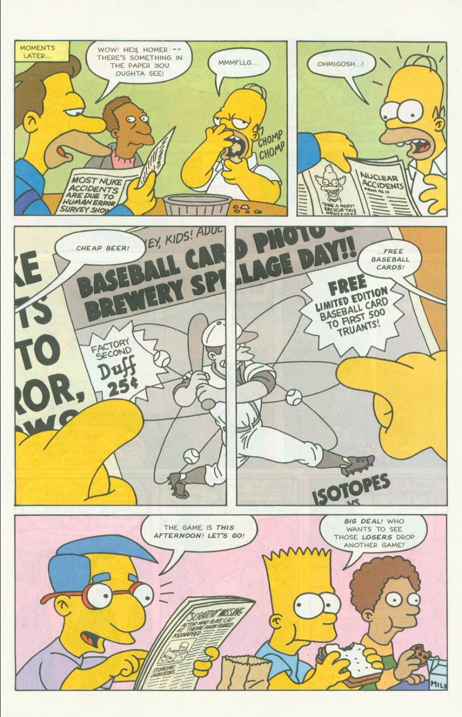 Read online Simpsons Comics comic -  Issue #4 - 4