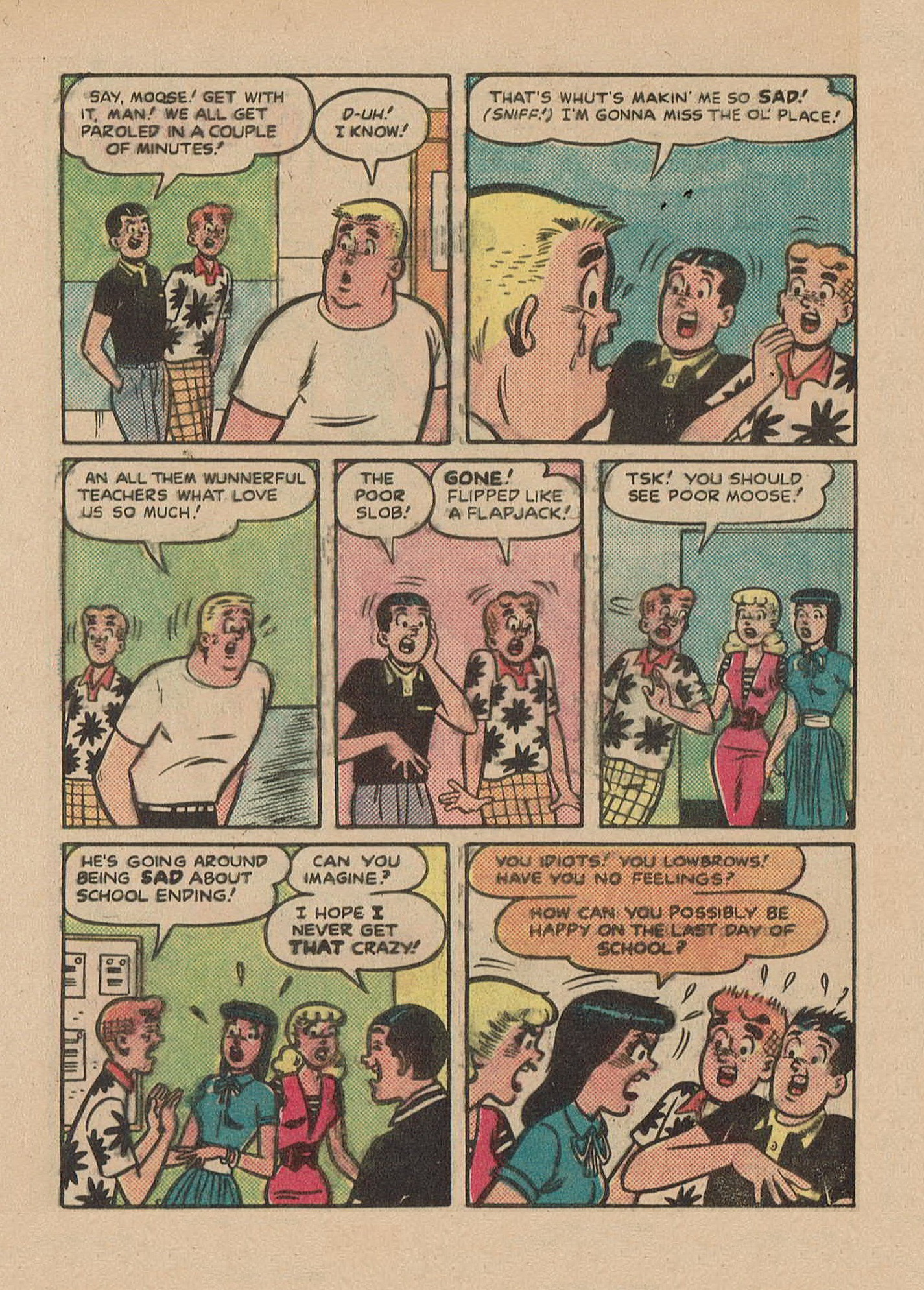 Read online Archie Digest Magazine comic -  Issue #74 - 109