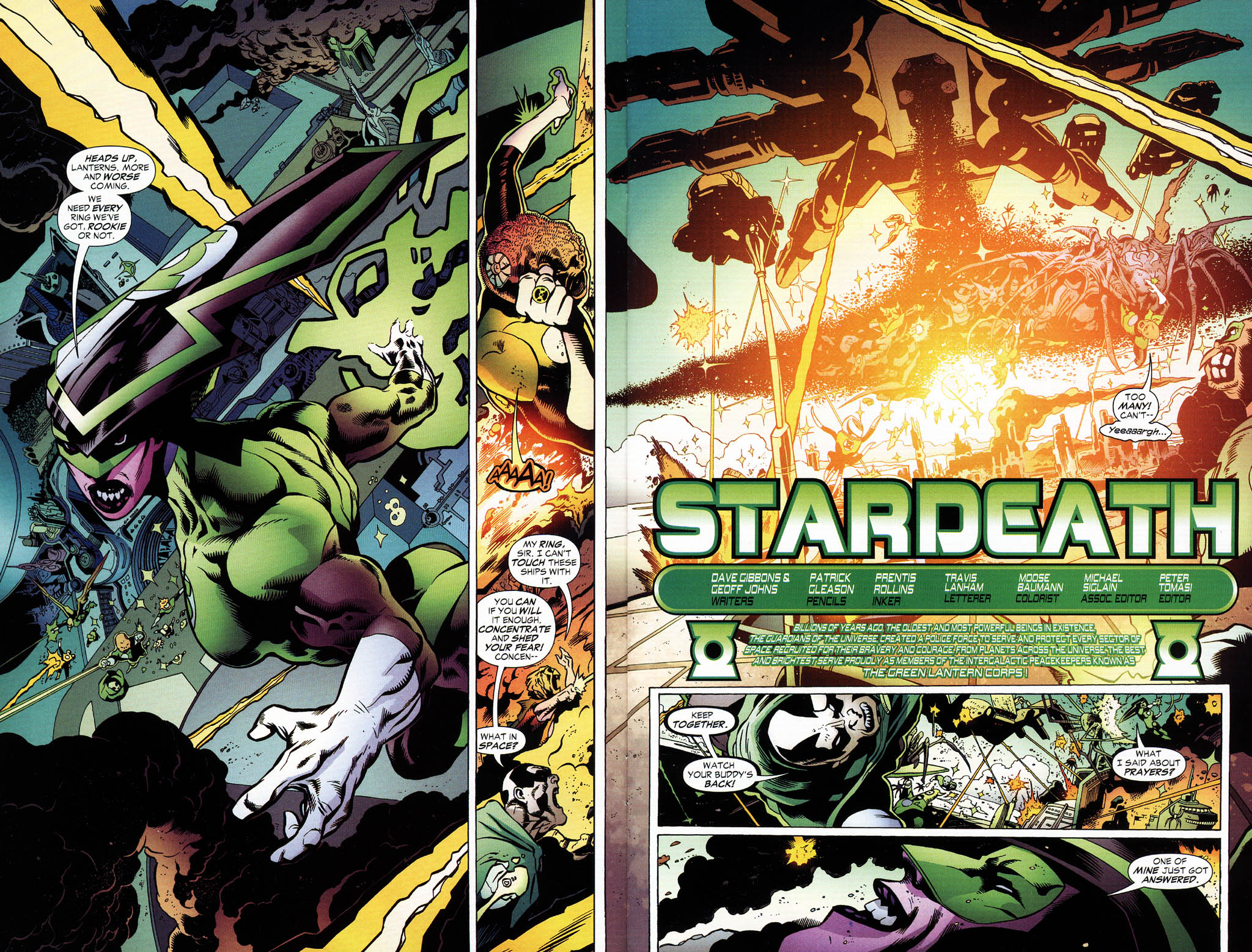 Read online Green Lantern Corps: Recharge comic -  Issue #5 - 3