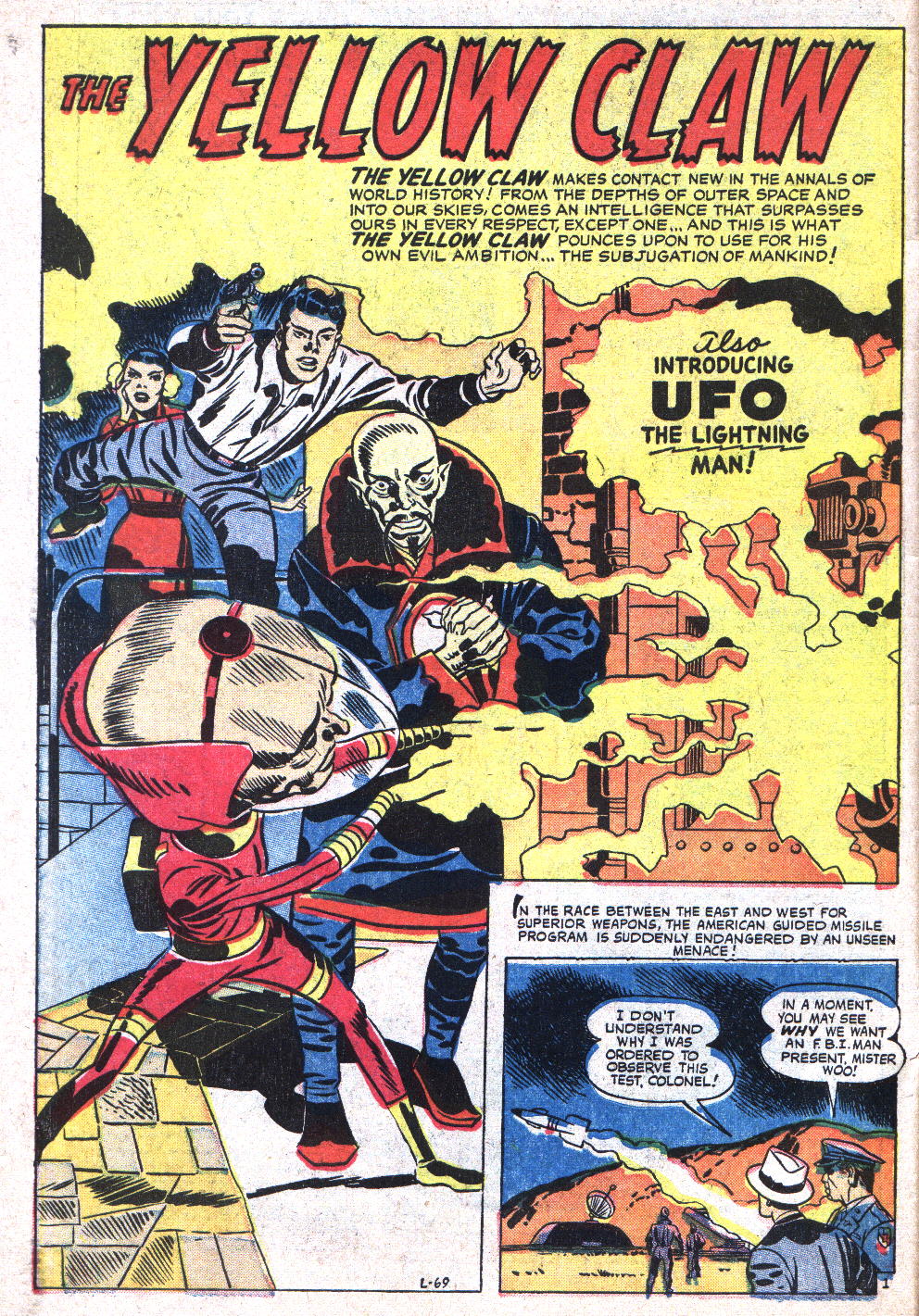 Read online Yellow Claw comic -  Issue #3 - 10