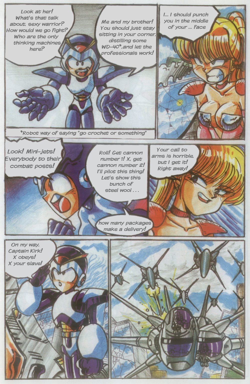 Read online Novas Aventuras de Megaman comic -  Issue #3 - 10