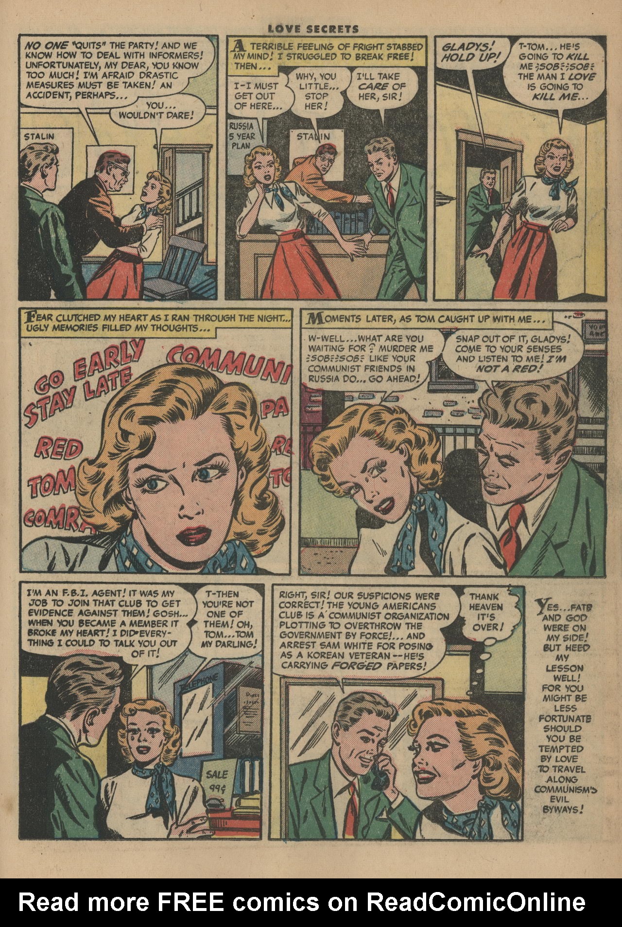Read online Love Secrets (1953) comic -  Issue #32 - 11