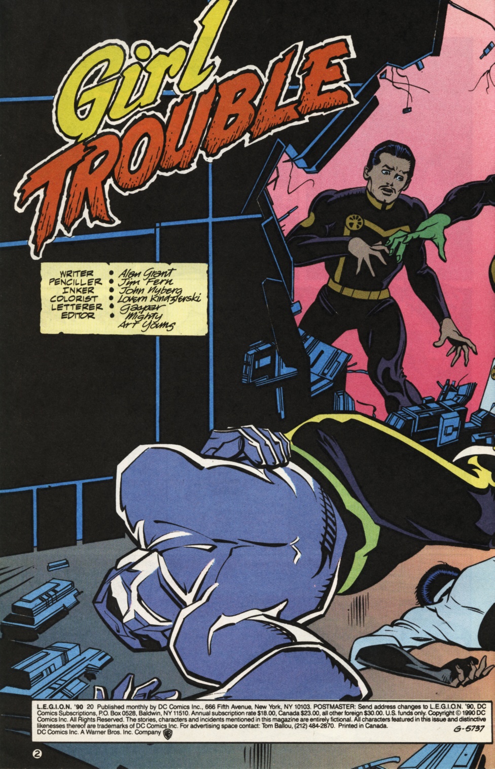 Read online L.E.G.I.O.N. comic -  Issue #20 - 3