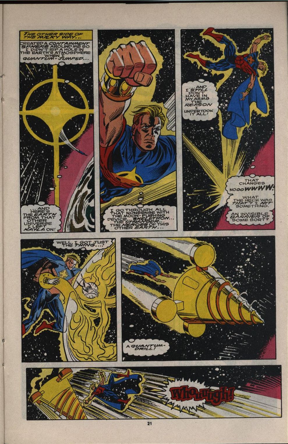 Read online Quasar comic -  Issue #57 - 17