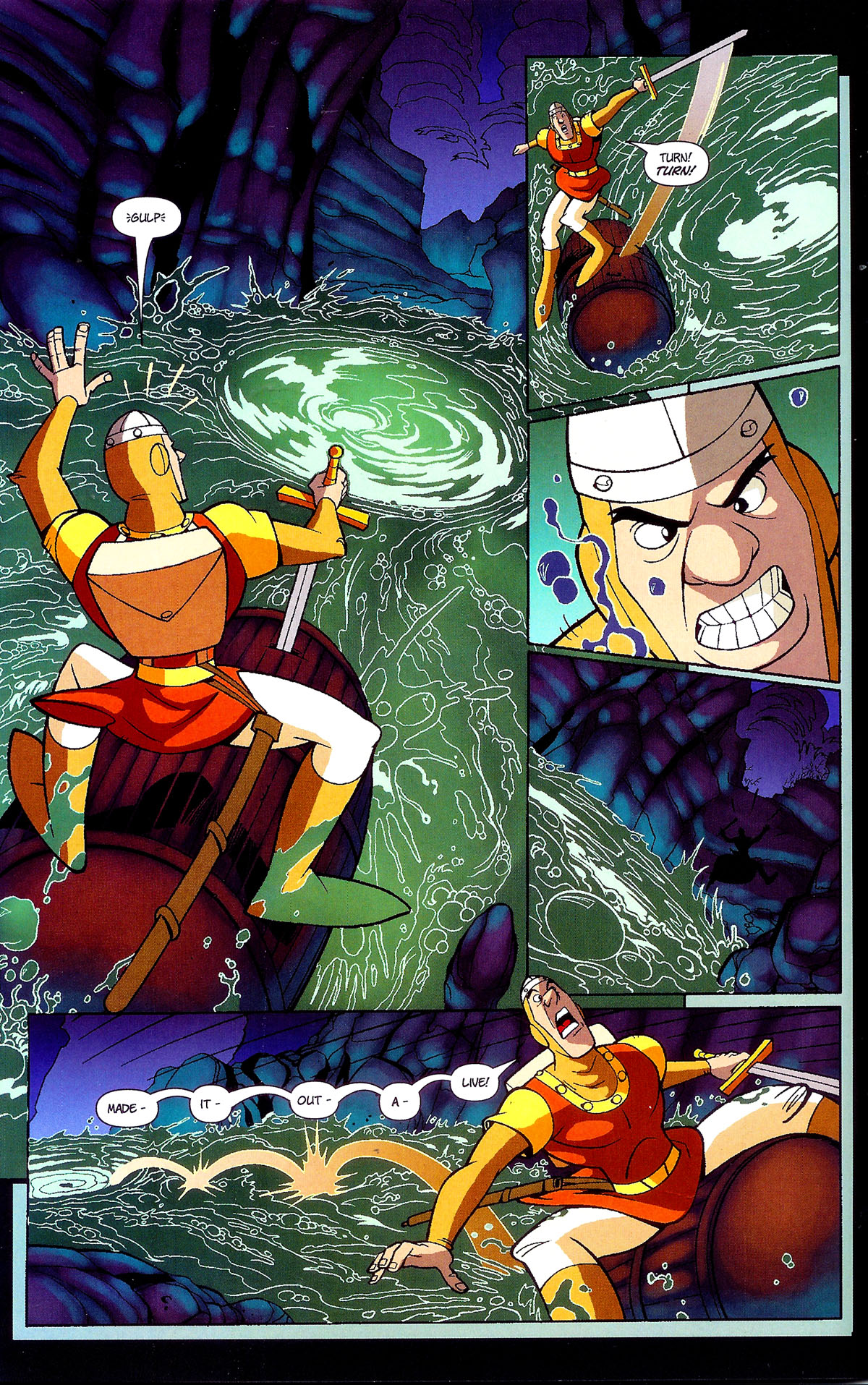 Read online Dragon's Lair comic -  Issue #2 - 10