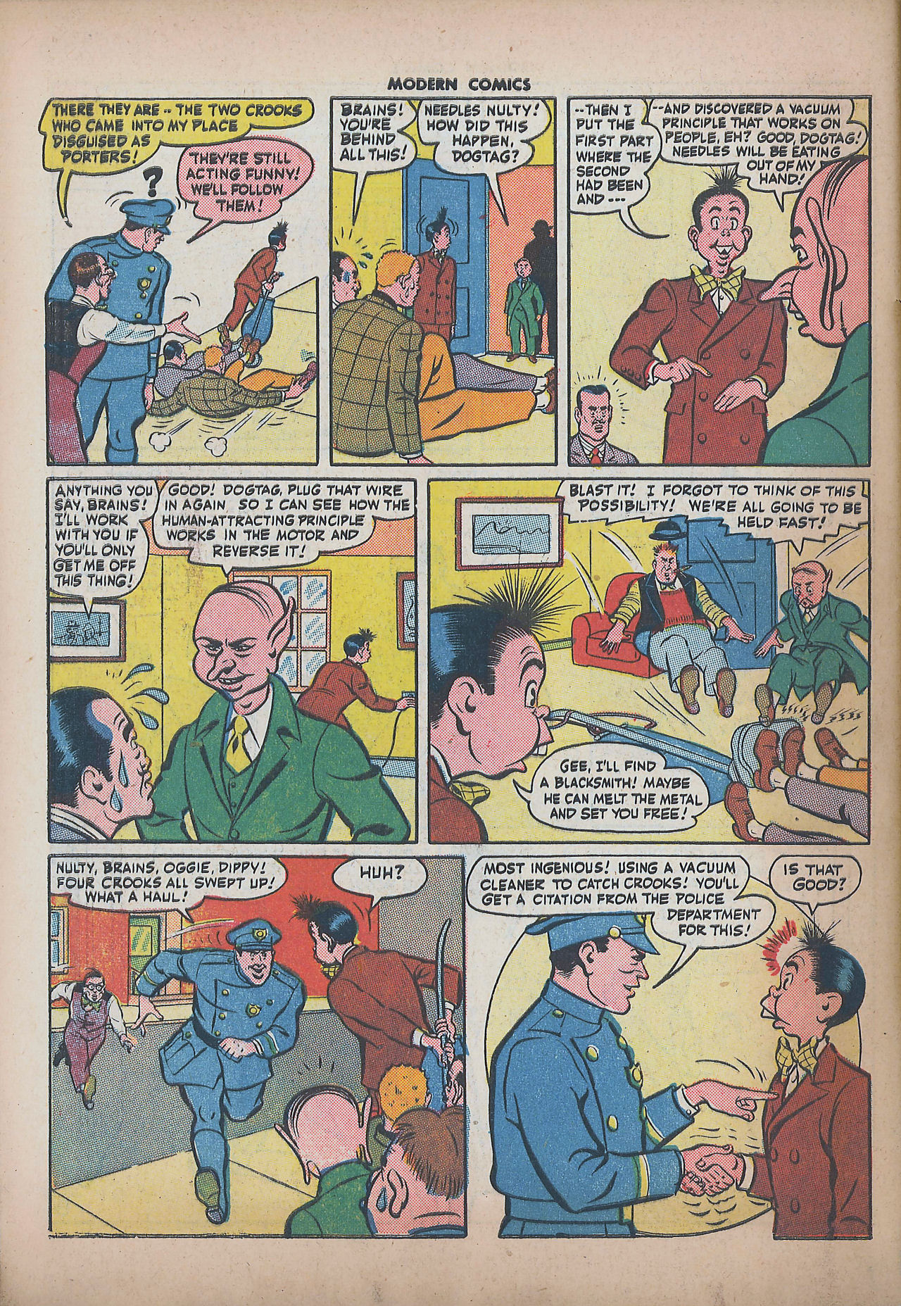 Read online Modern Comics comic -  Issue #52 - 58