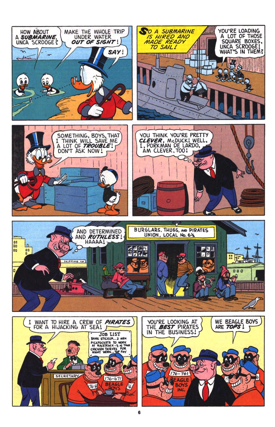 Read online Uncle Scrooge (1953) comic -  Issue #256 - 7