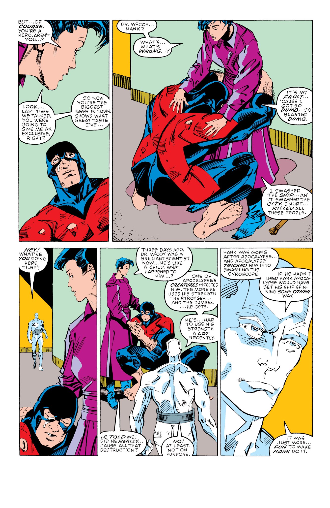 Read online X-Men: Fall of the Mutants comic -  Issue # TPB 2 (Part 4) - 55