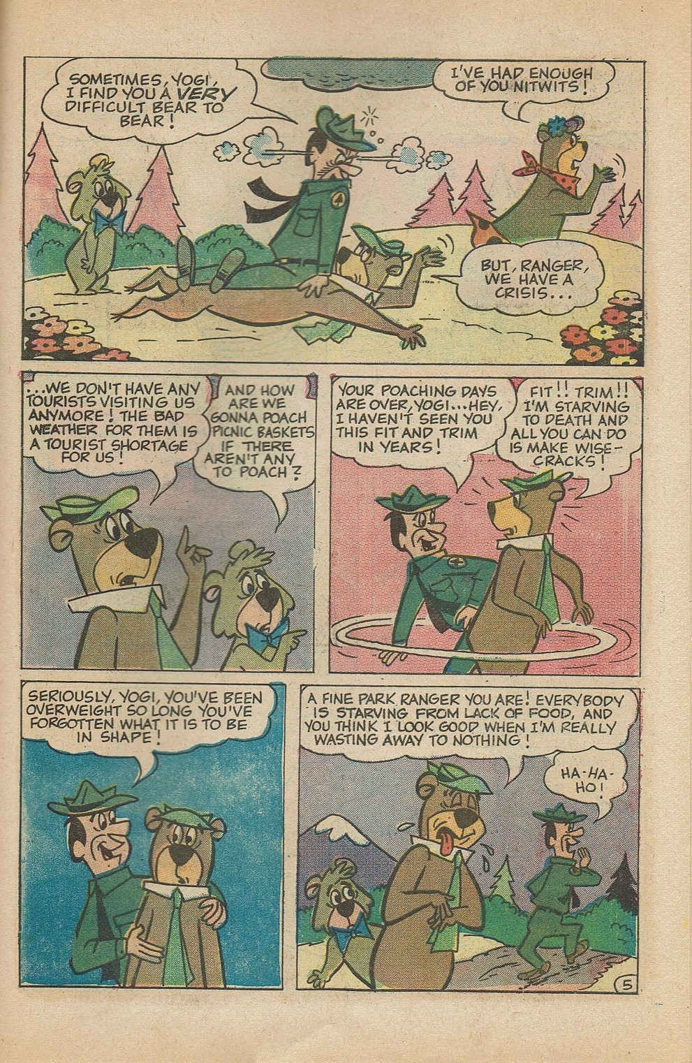 Read online Yogi Bear (1970) comic -  Issue #31 - 31