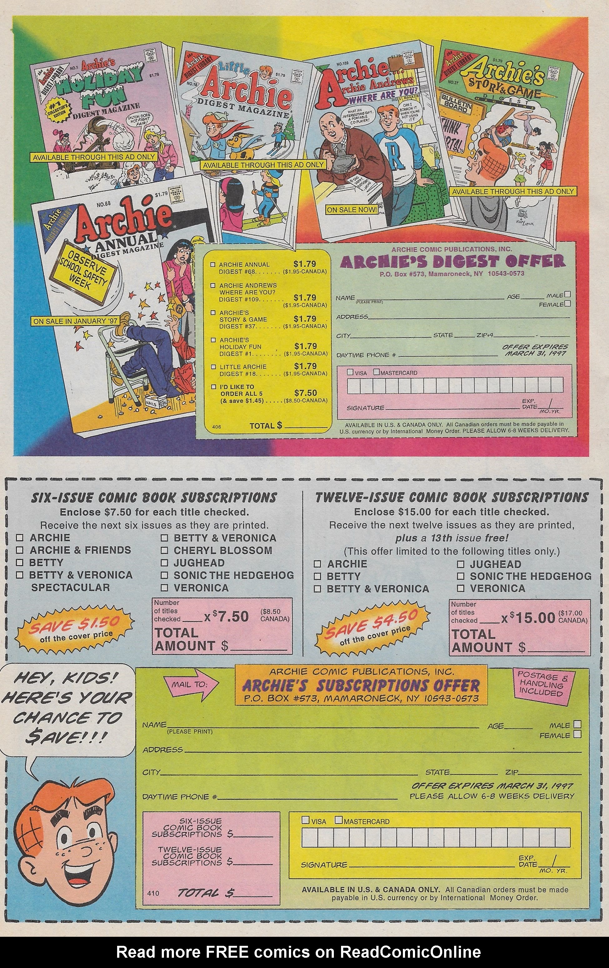 Read online Archie's Pal Jughead Comics comic -  Issue #90 - 34