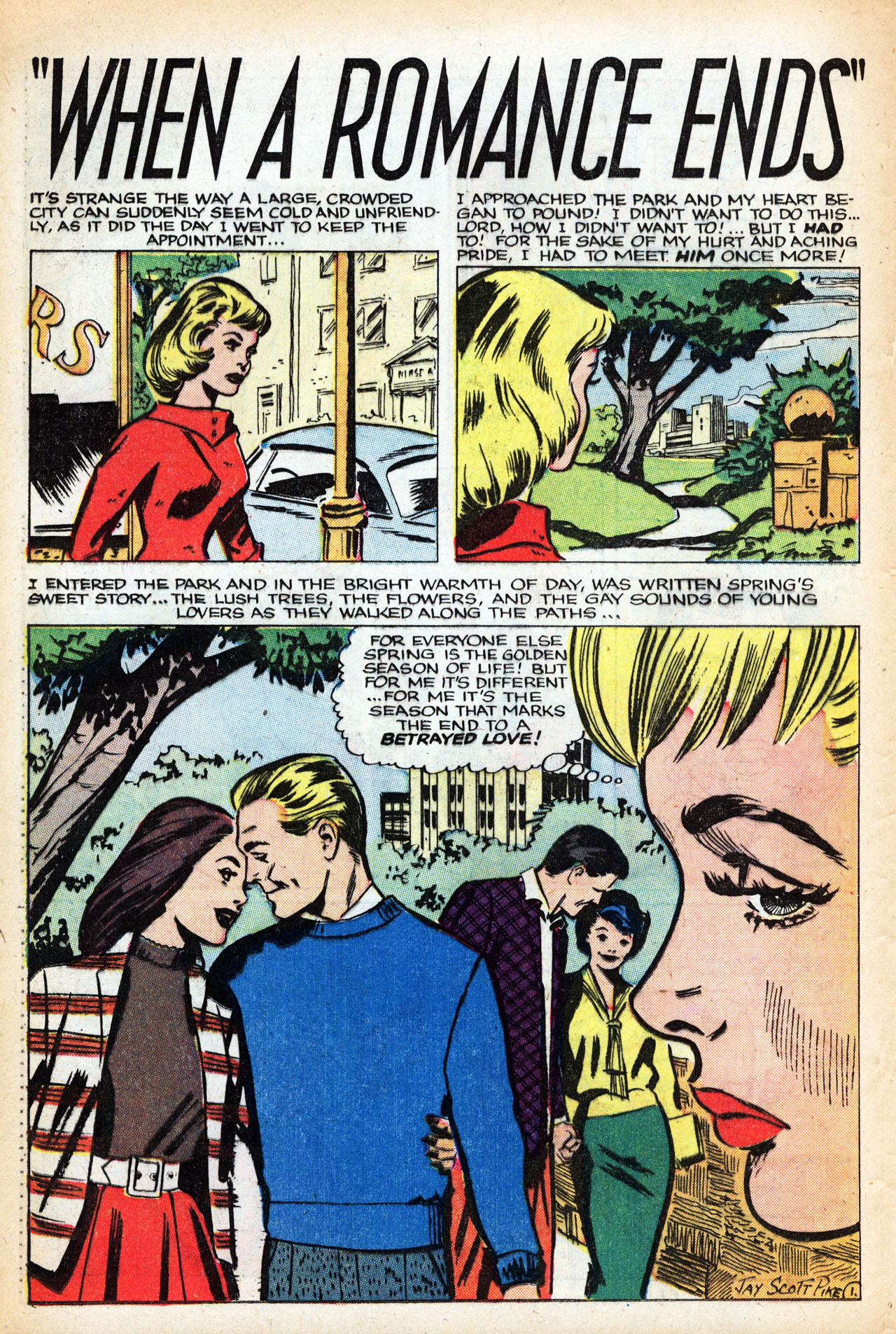 Read online Love Romances comic -  Issue #87 - 12