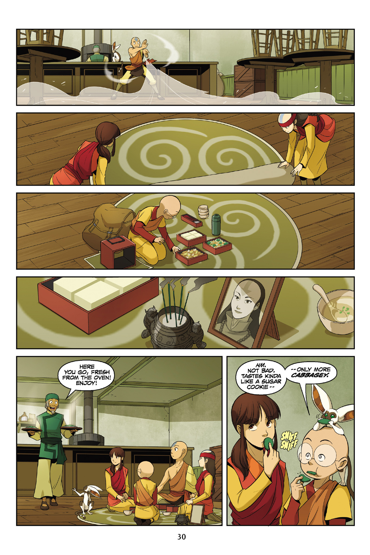 Read online Nickelodeon Avatar: The Last Airbender - The Rift comic -  Issue # Part 2 - 31