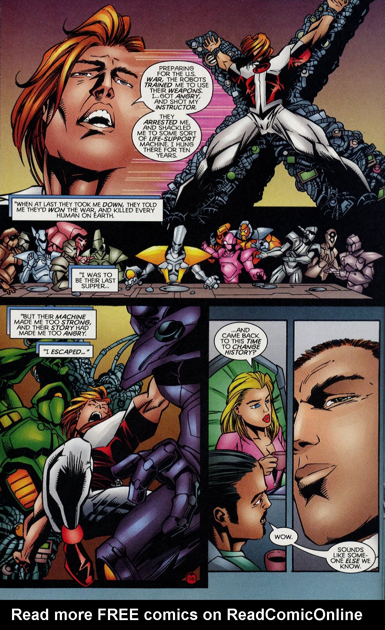 Read online Magnus Robot Fighter (1997) comic -  Issue #12 - 13