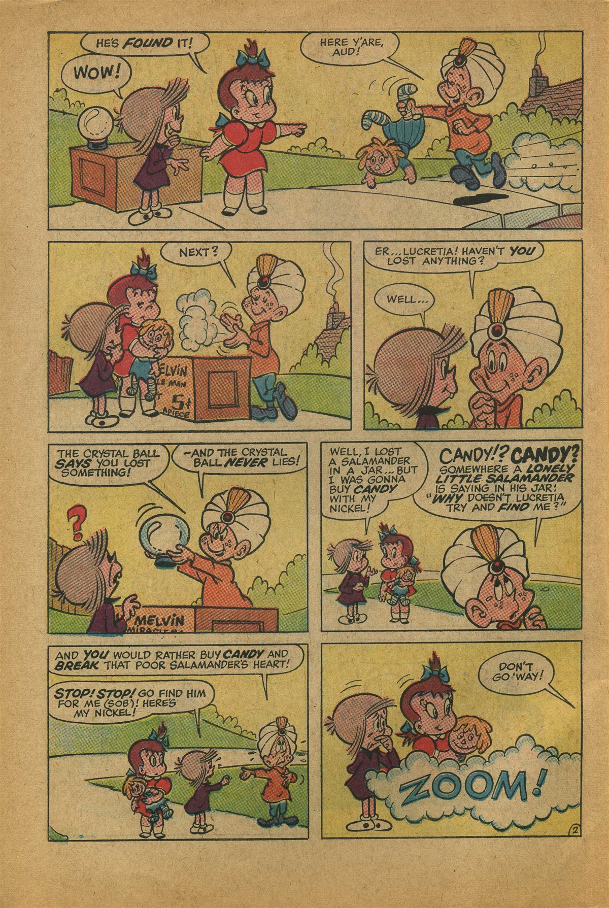 Read online Little Audrey And Melvin comic -  Issue #4 - 6