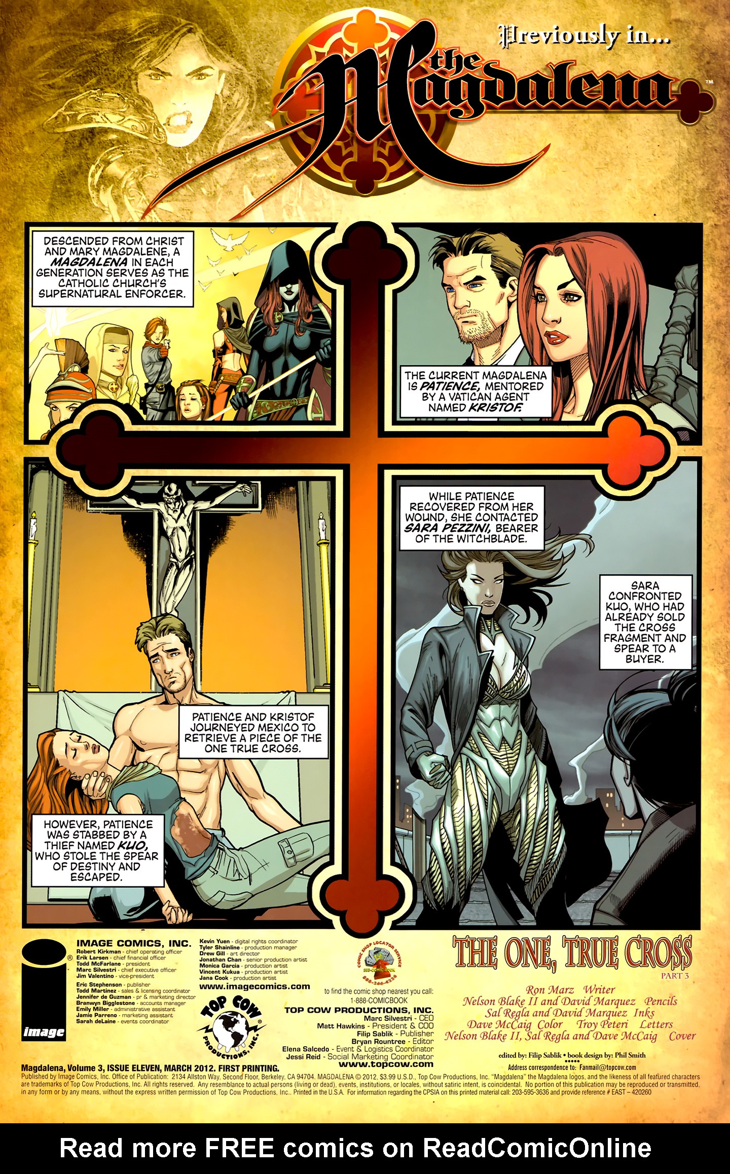 Read online The Magdalena (2010) comic -  Issue #11 - 2