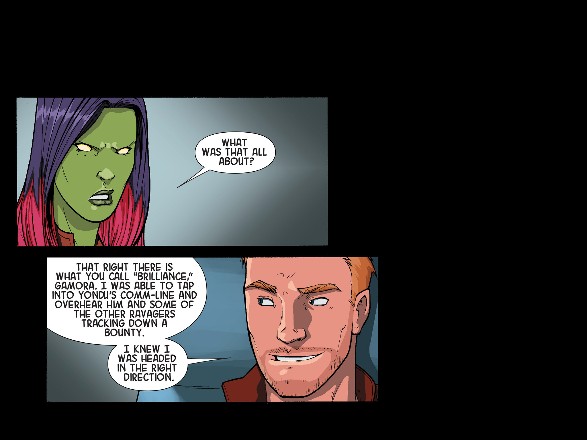 Read online Guardians of the Galaxy: Awesome Mix Infinite Comic comic -  Issue #4 - 9