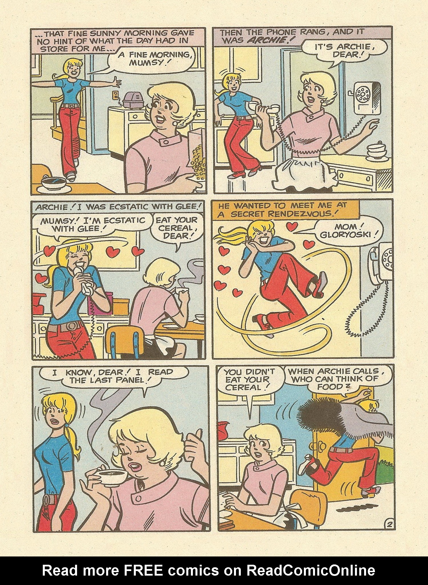 Read online Betty and Veronica Digest Magazine comic -  Issue #93 - 81