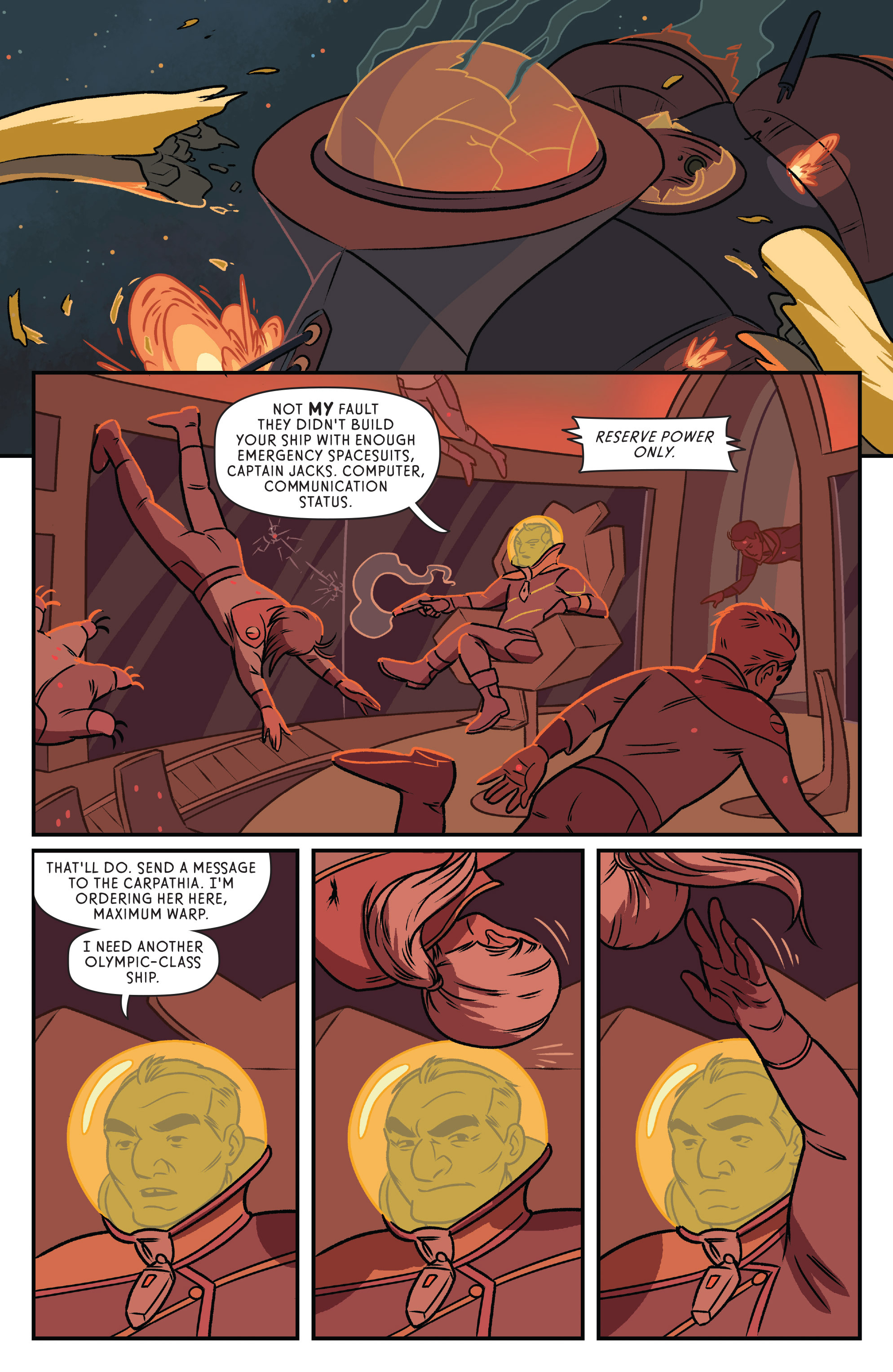 Read online The Midas Flesh comic -  Issue #5 - 3