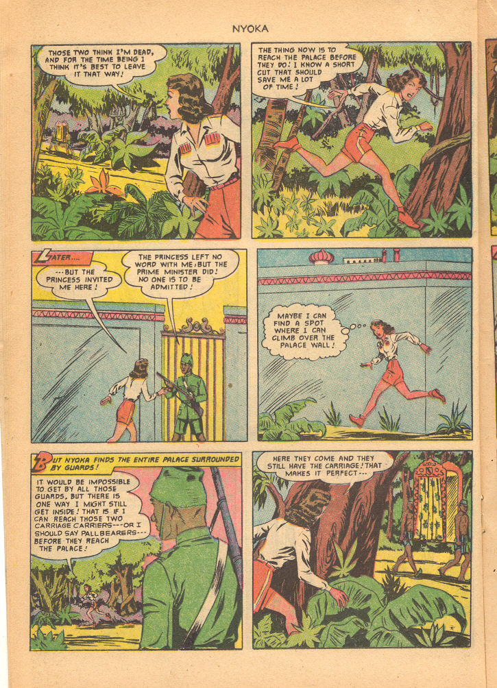 Read online Nyoka the Jungle Girl (1945) comic -  Issue #61 - 16