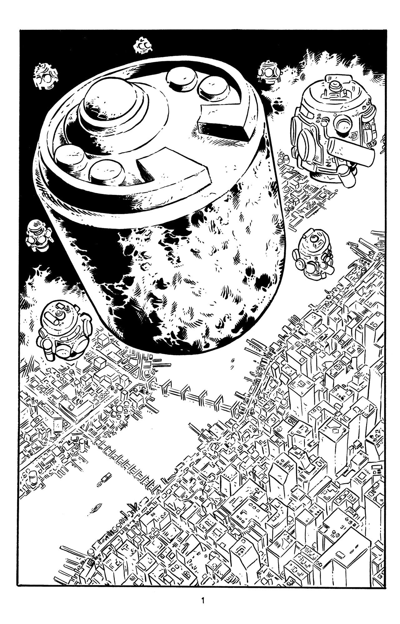 Read online Michelangelo The Third Kind comic -  Issue #1 - 3