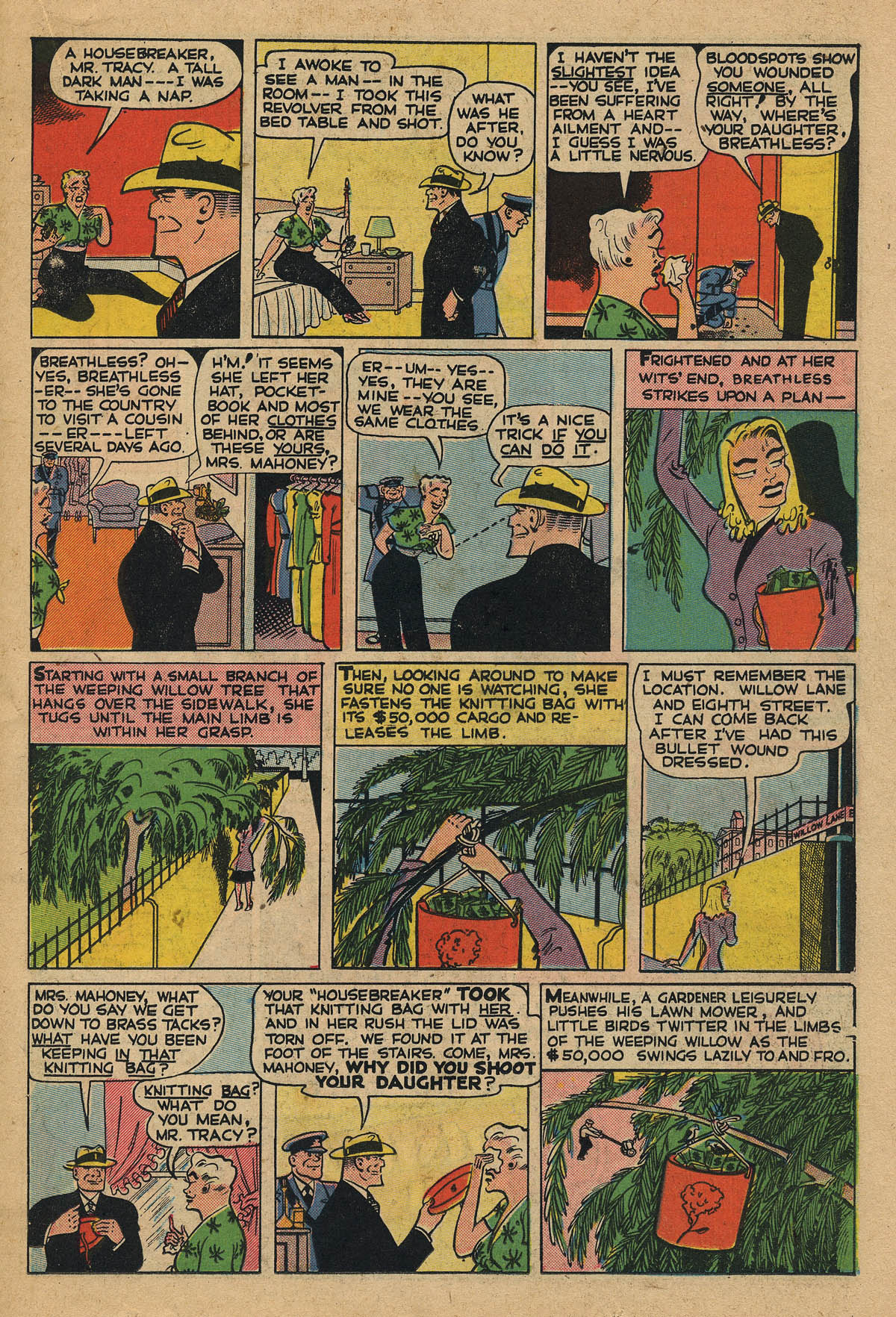 Read online Dick Tracy comic -  Issue #35 - 19