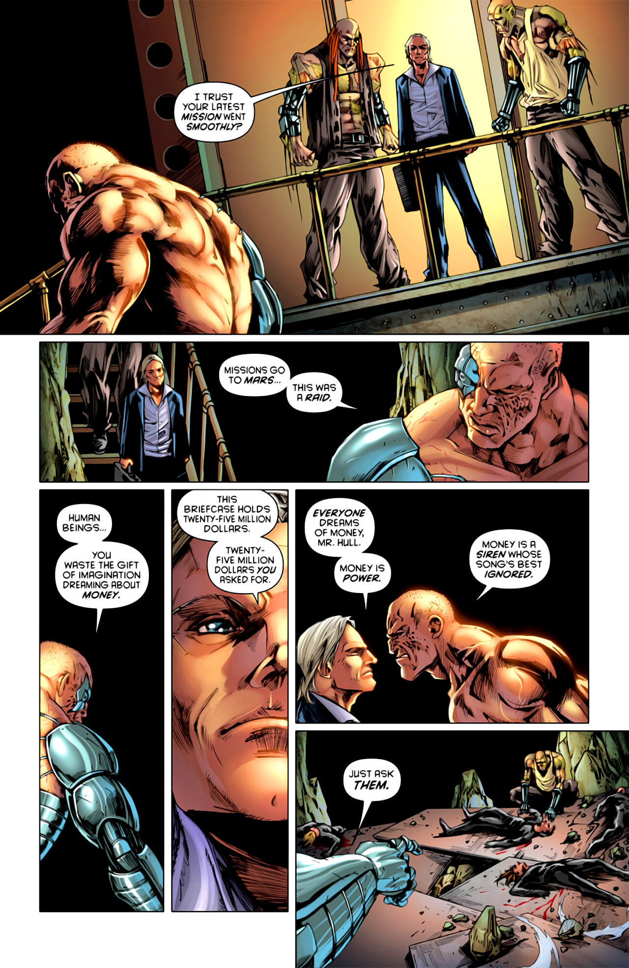Read online Bionic Man comic -  Issue #2 - 20
