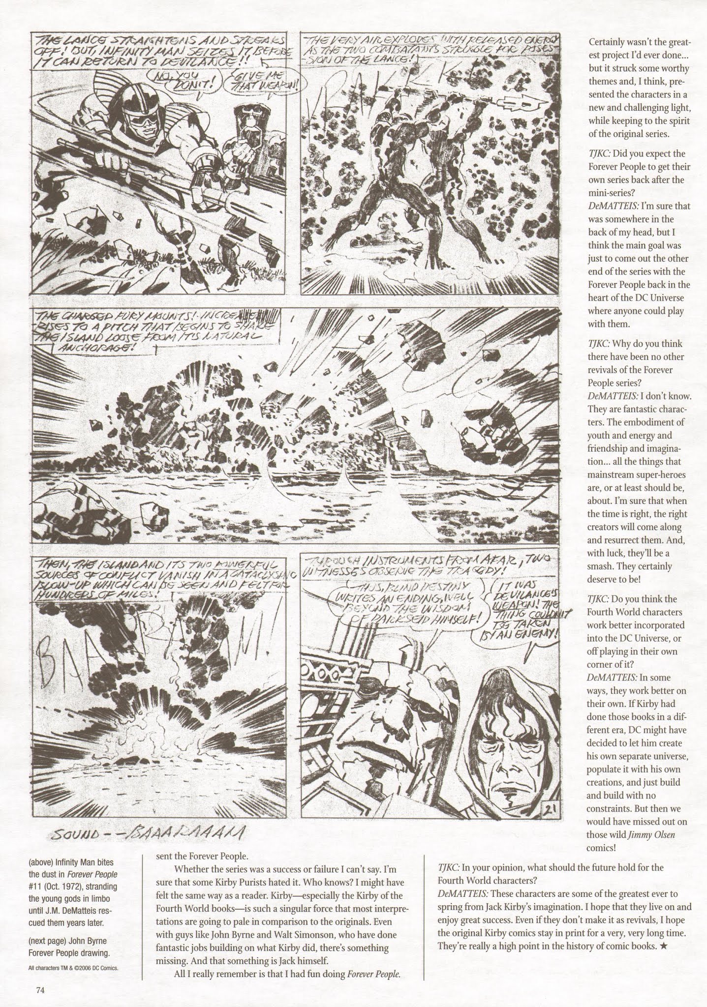 Read online The Jack Kirby Collector comic -  Issue #46 - 73