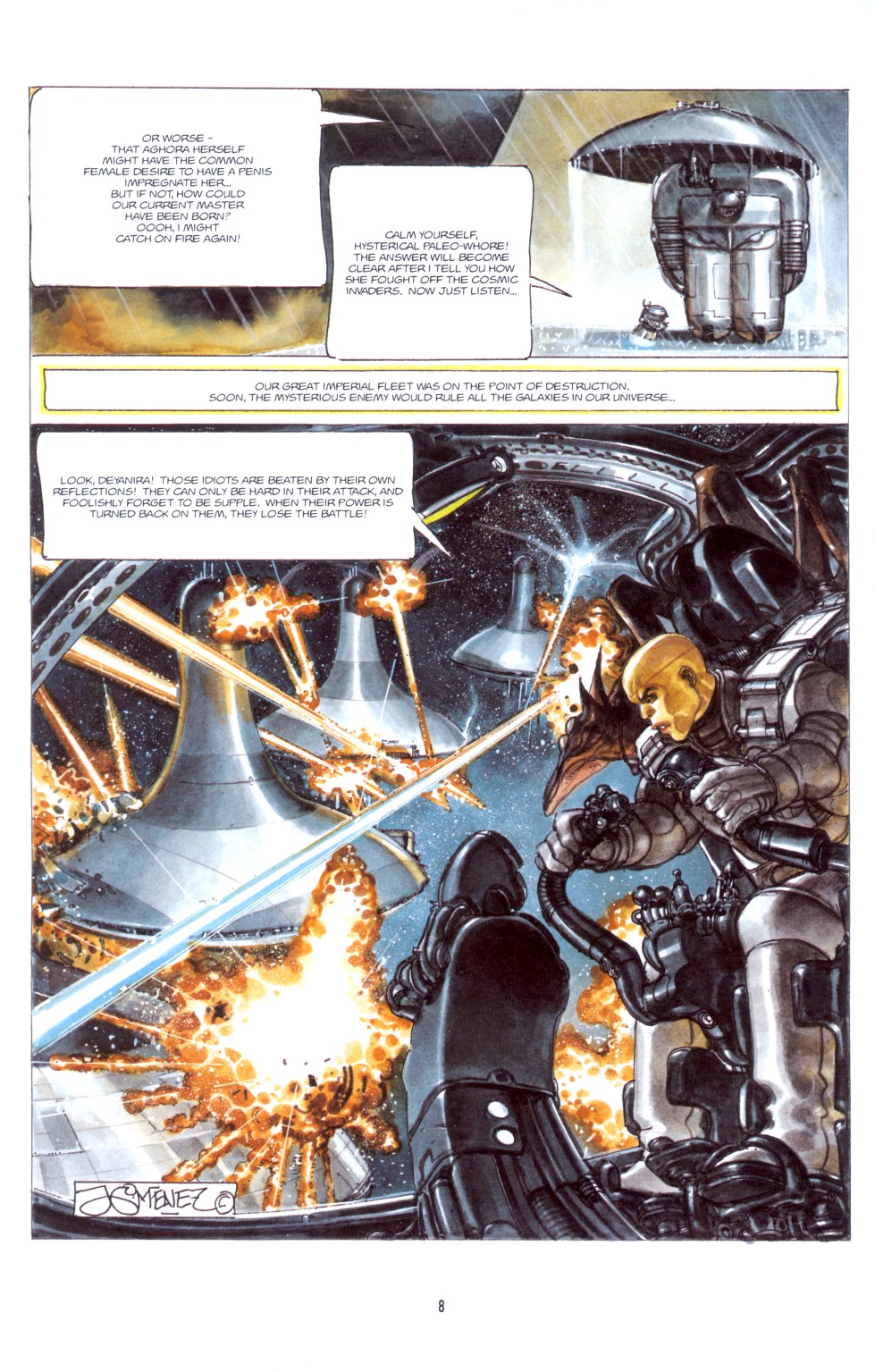 Read online The Metabarons comic -  Issue #16 - The Mirror Effect - 8