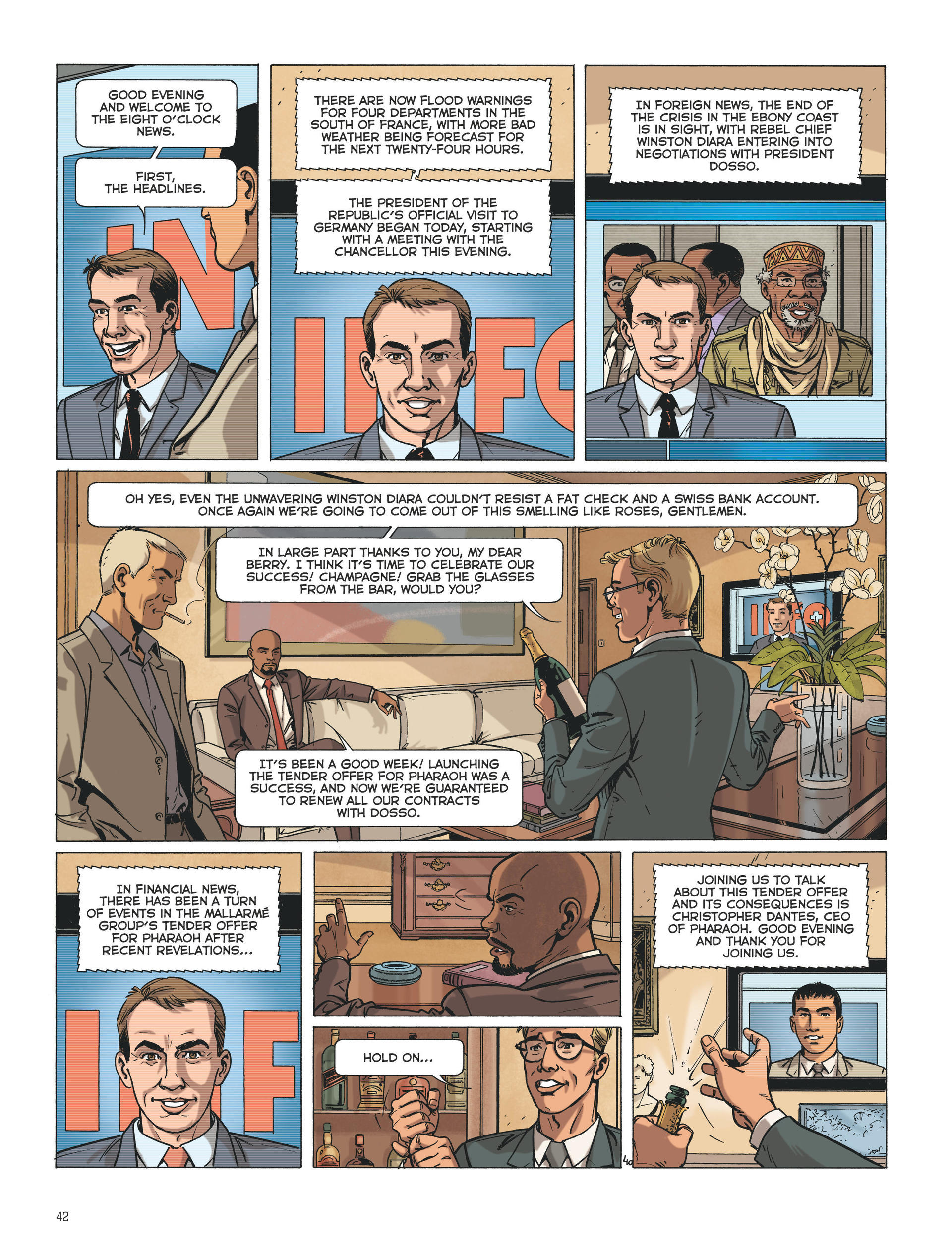 Read online Dantes comic -  Issue #8 - 42