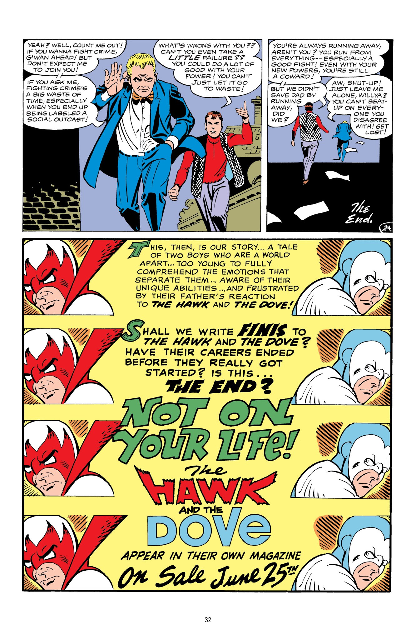 Read online The Hawk and the Dove: The Silver Age comic -  Issue # TPB (Part 1) - 32