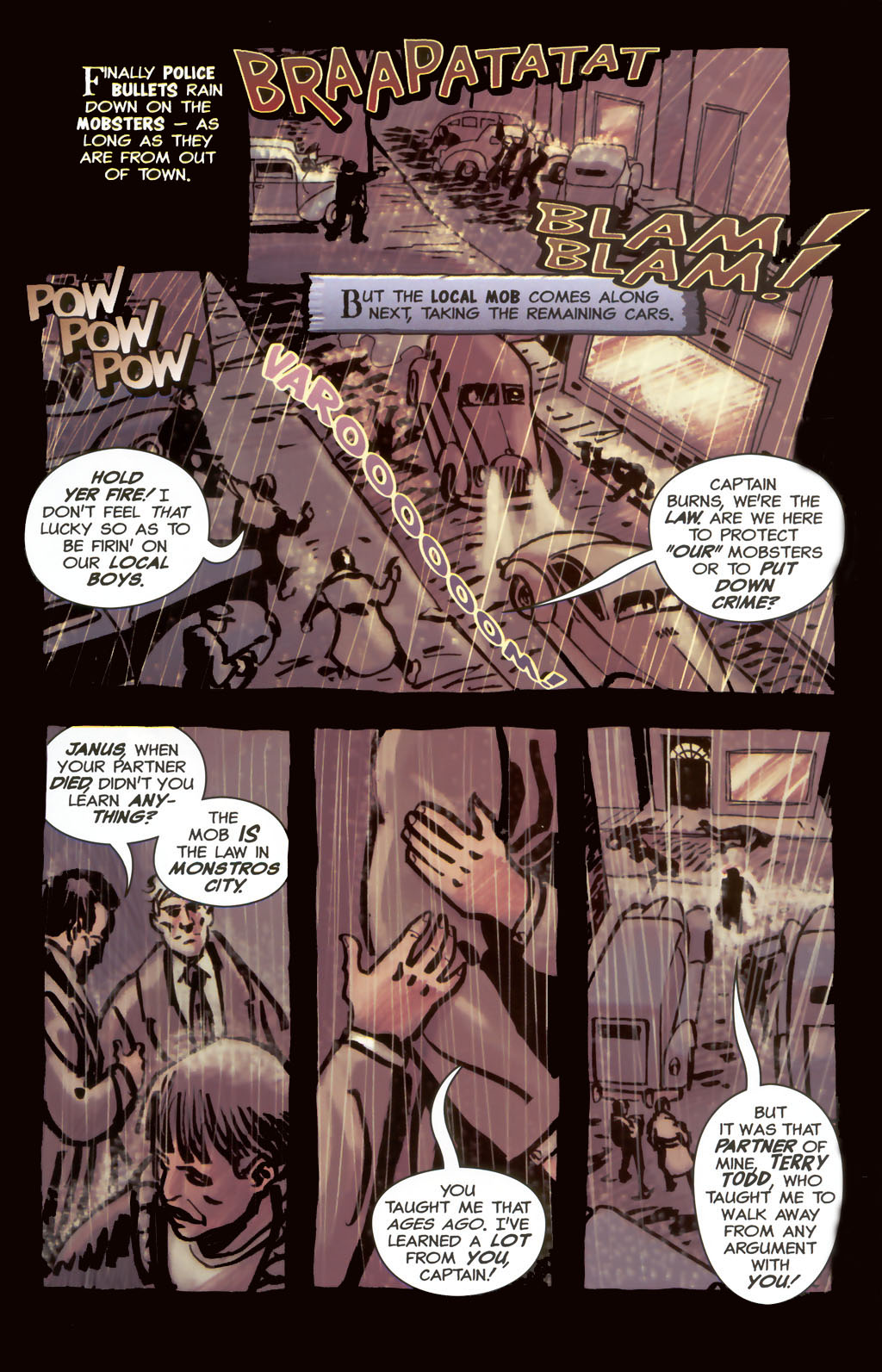 Read online Frankenstein Mobster comic -  Issue #1 - 24