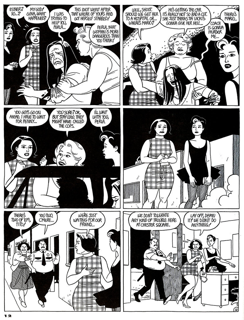 Read online Love and Rockets (1982) comic -  Issue #44 - 14