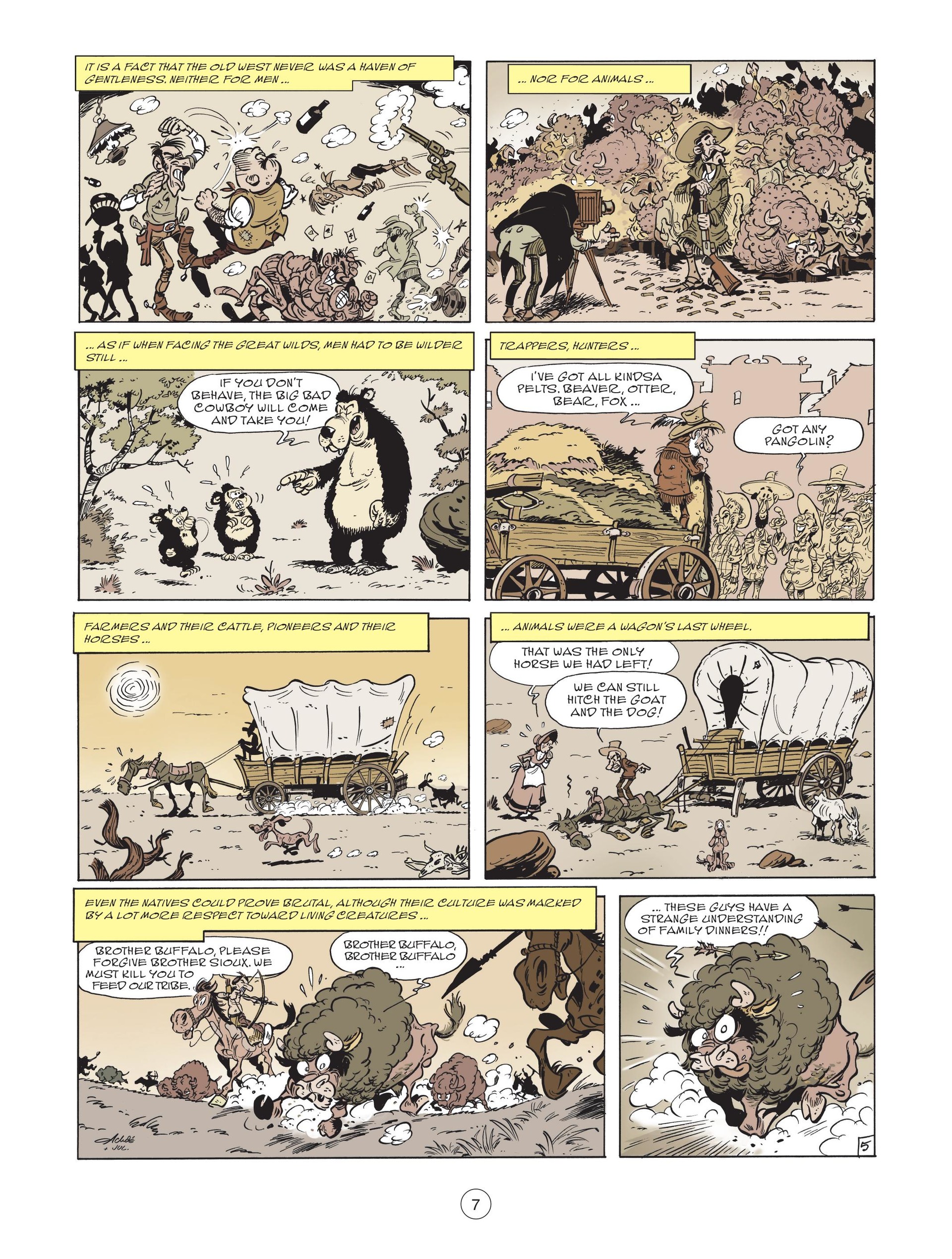 Read online A Lucky Luke Adventure comic -  Issue #82 - 9